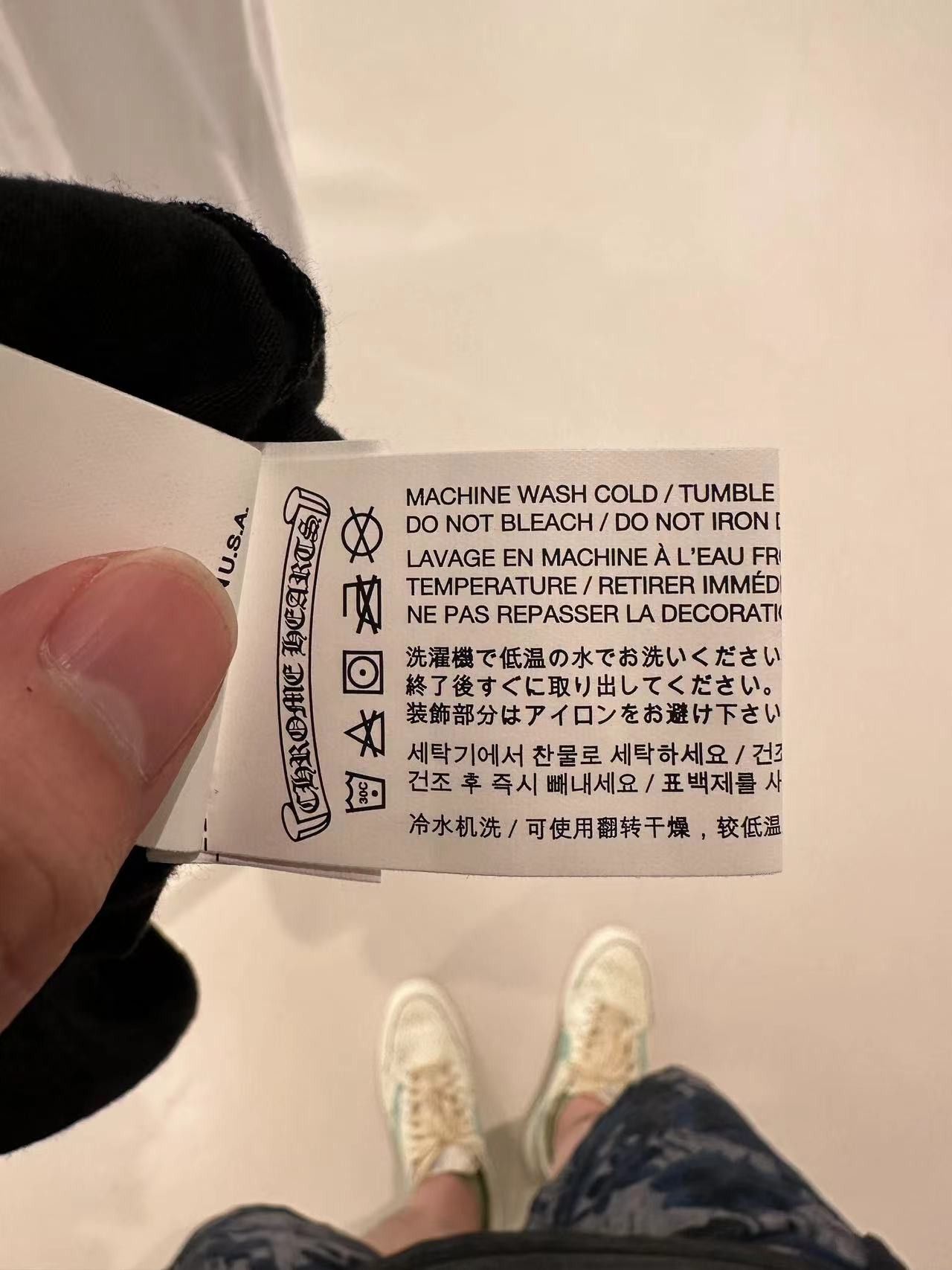 Chrome Hearts Chrome Hearts “Fuck you” Script Logo Short Sleeve Tee Size US S / EU 44-46 / 1 - 4 Thumbnail