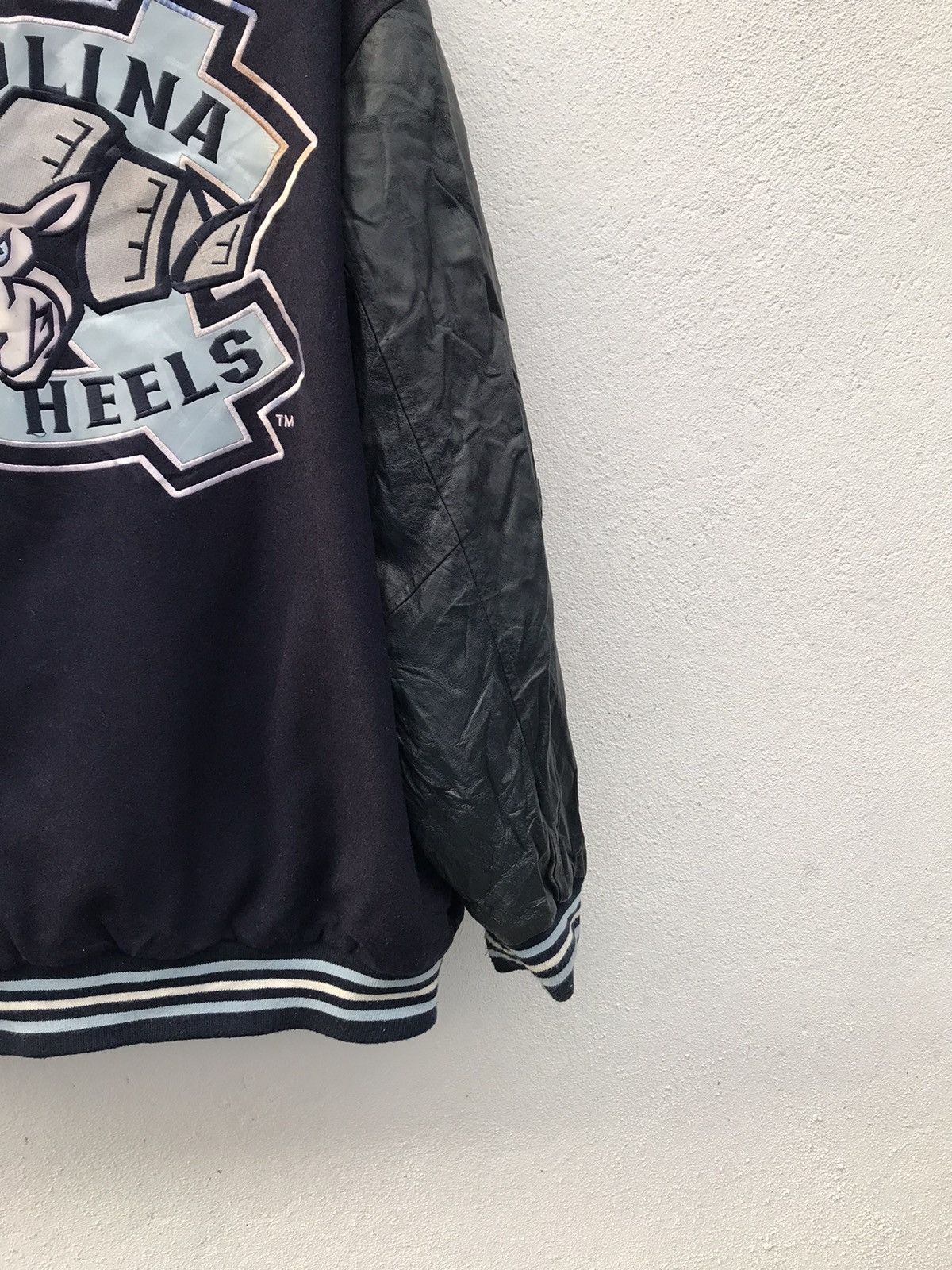 Vintage Vintage North Carolina Tar Heels Reversible Varsity Jackets Size US XXL / EU 58 / 5 - 15 Thumbnail