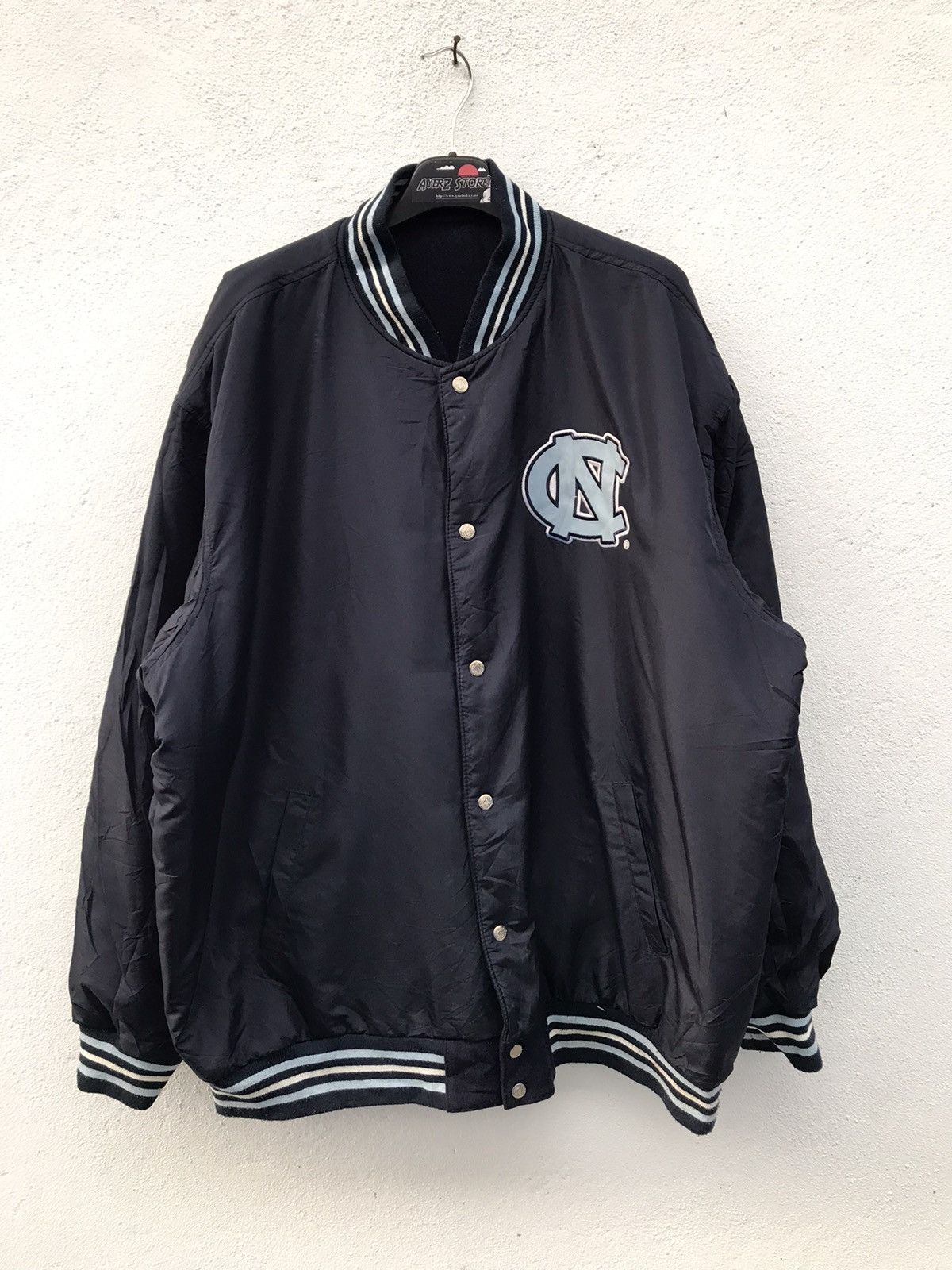 Vintage Vintage North Carolina Tar Heels Reversible Varsity Jackets Size US XXL / EU 58 / 5 - 2 Thumbnail