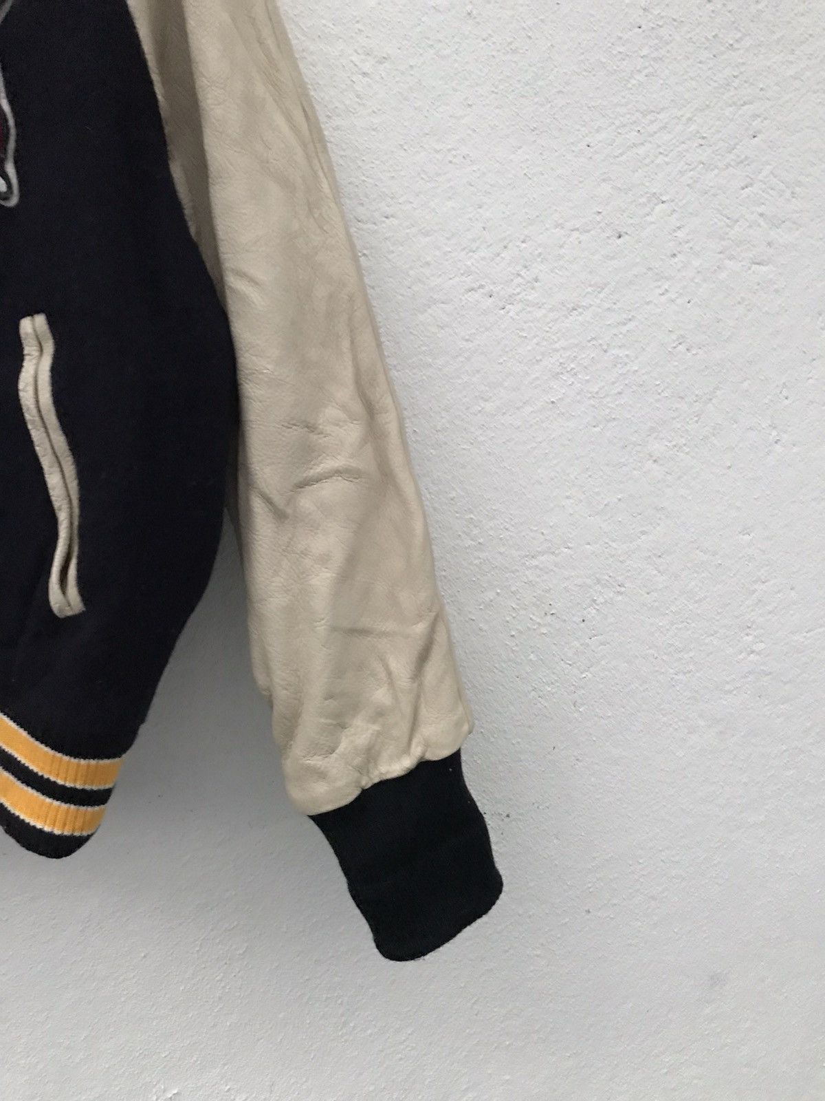Japanese Brand East Boy Lacrosse East Embroidered Big Logo Varsity Jackets Size US S / EU 44-46 / 1 - 5 Thumbnail