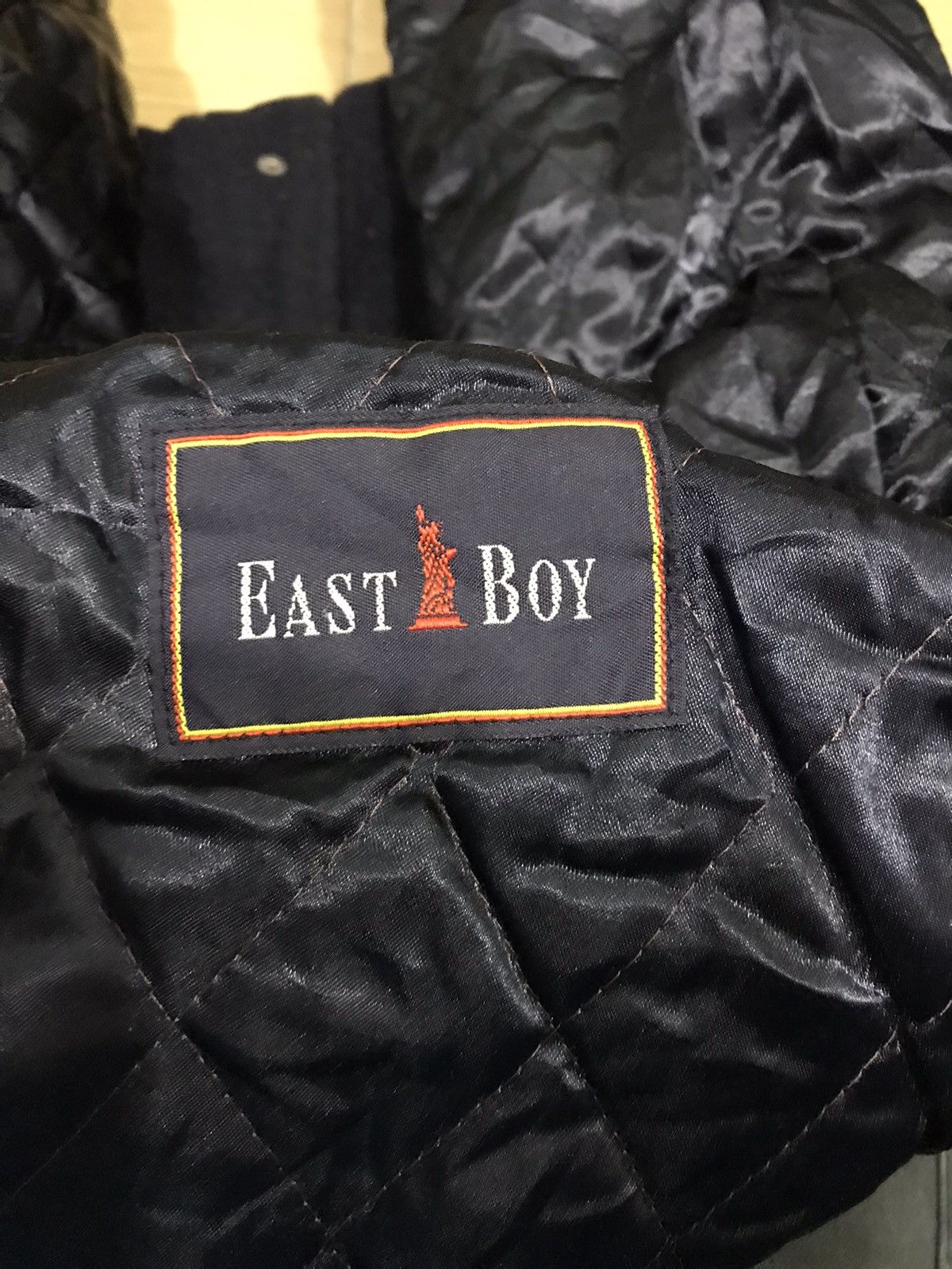 Japanese Brand East Boy Lacrosse East Embroidered Big Logo Varsity Jackets Size US S / EU 44-46 / 1 - 20 Thumbnail
