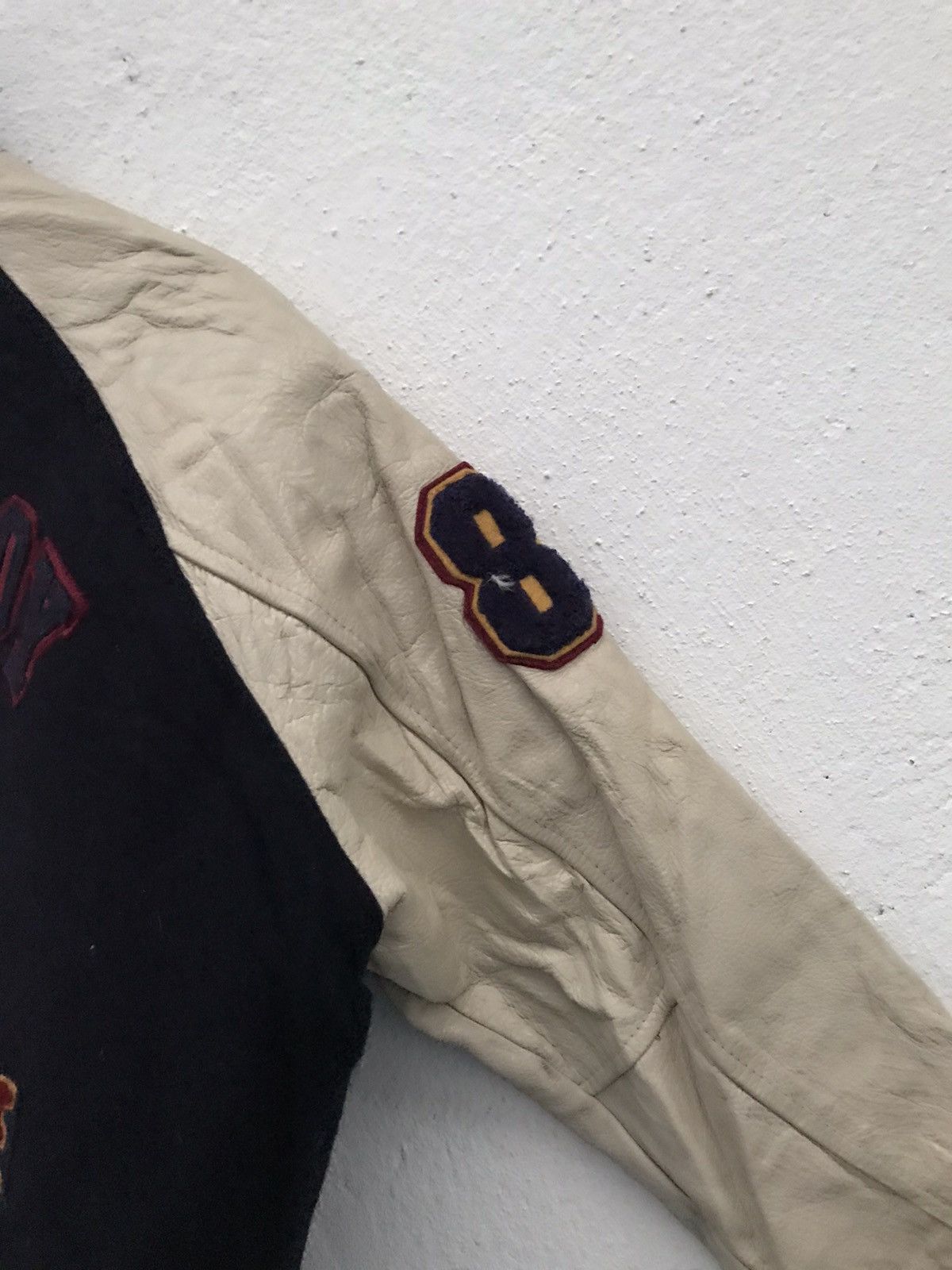 Japanese Brand East Boy Lacrosse East Embroidered Big Logo Varsity Jackets Size US S / EU 44-46 / 1 - 17 Thumbnail