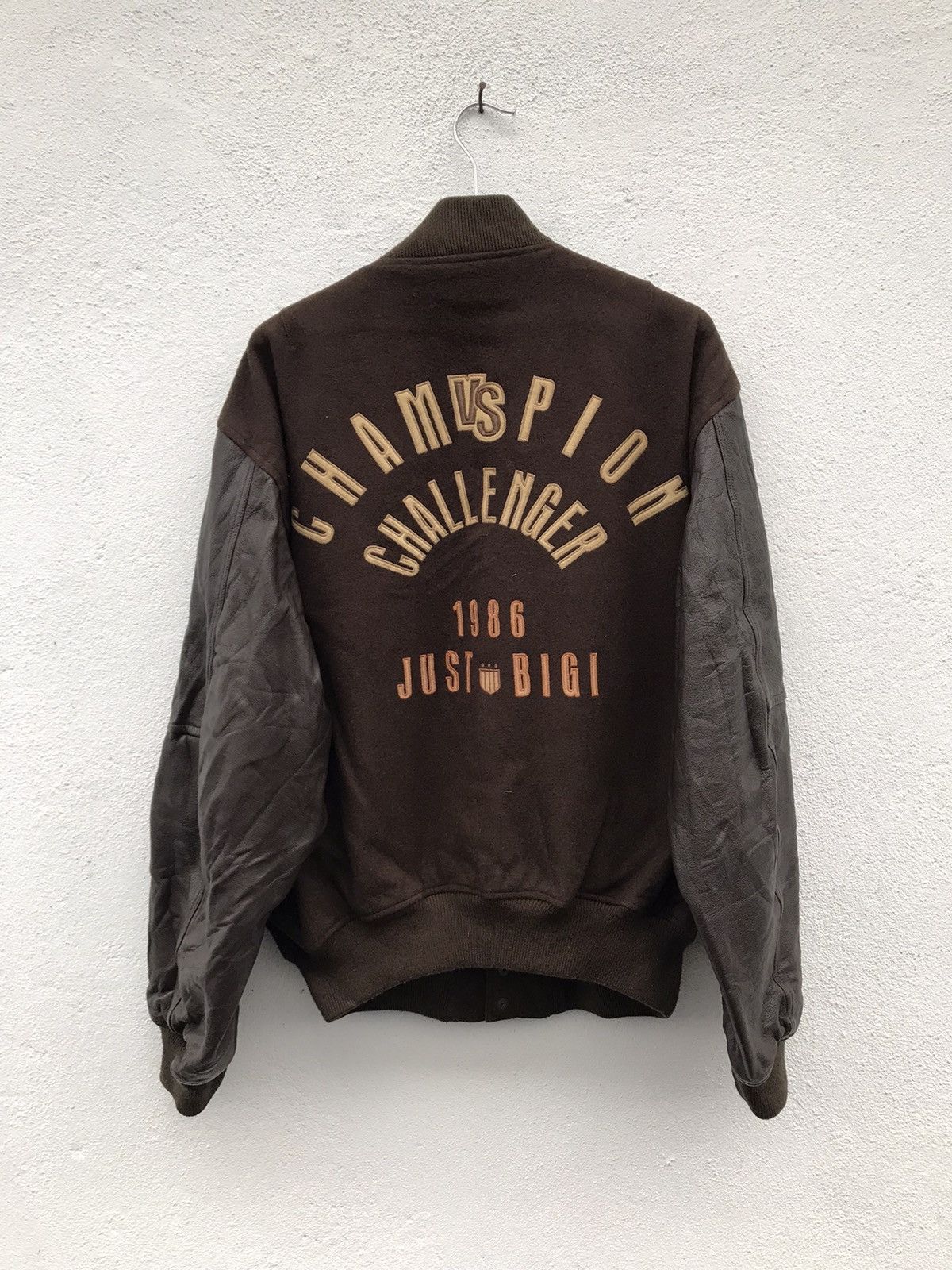 BIGI Just Bigi Wool Varsity Jackets Size US L / EU 52-54 / 3 - 1 Thumbnail