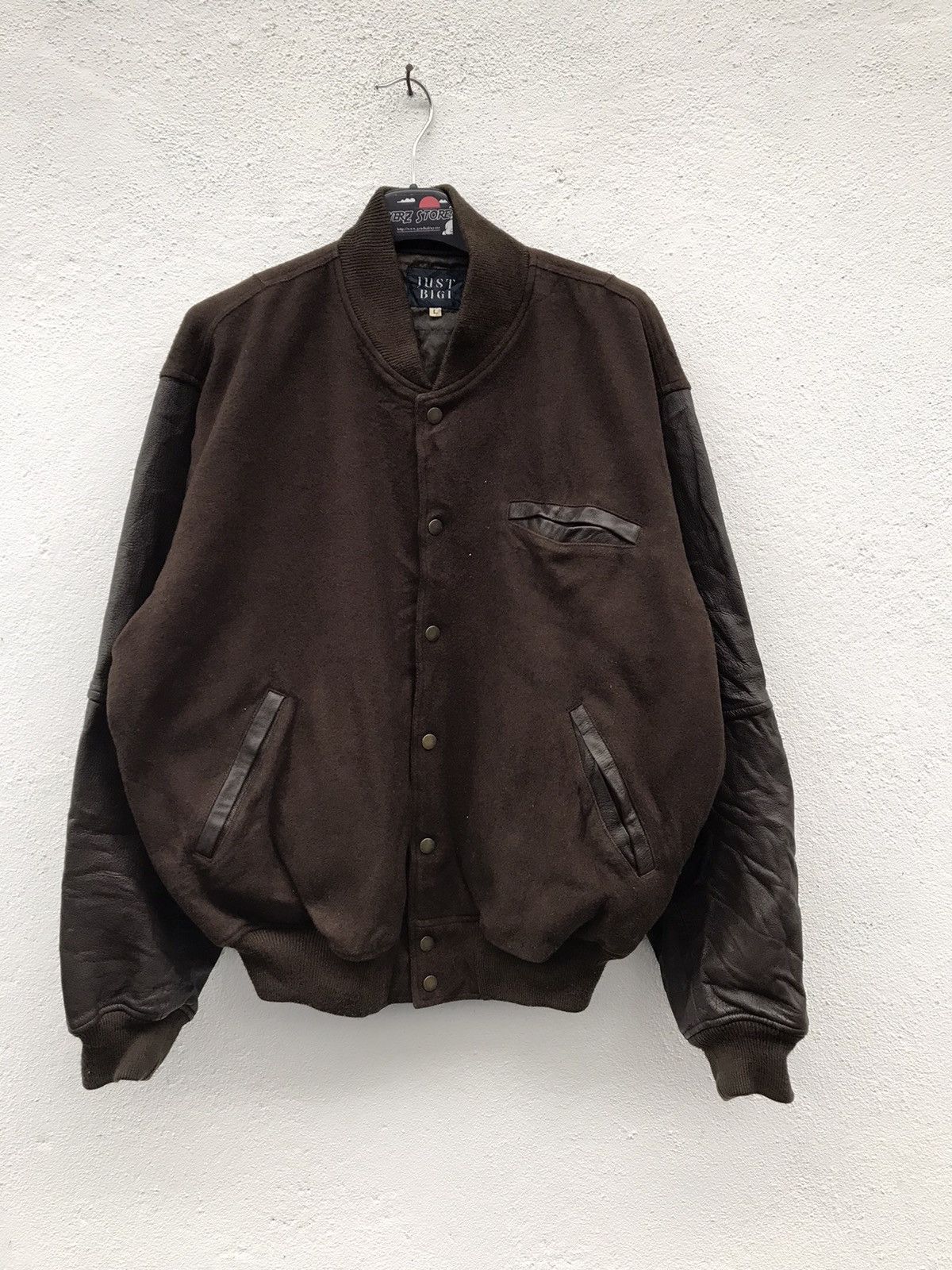 BIGI Just Bigi Wool Varsity Jackets Size US L / EU 52-54 / 3 - 2 Thumbnail