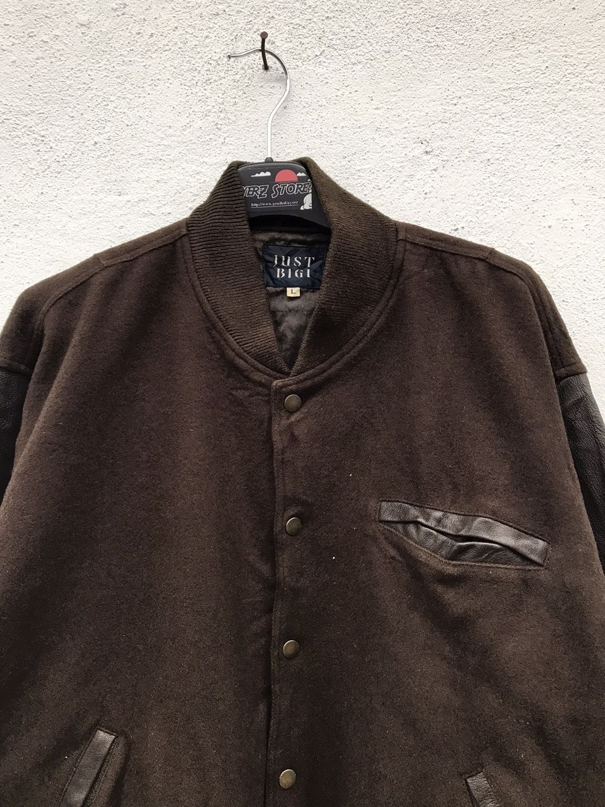 BIGI Just Bigi Wool Varsity Jackets Size US L / EU 52-54 / 3 - 3 Thumbnail