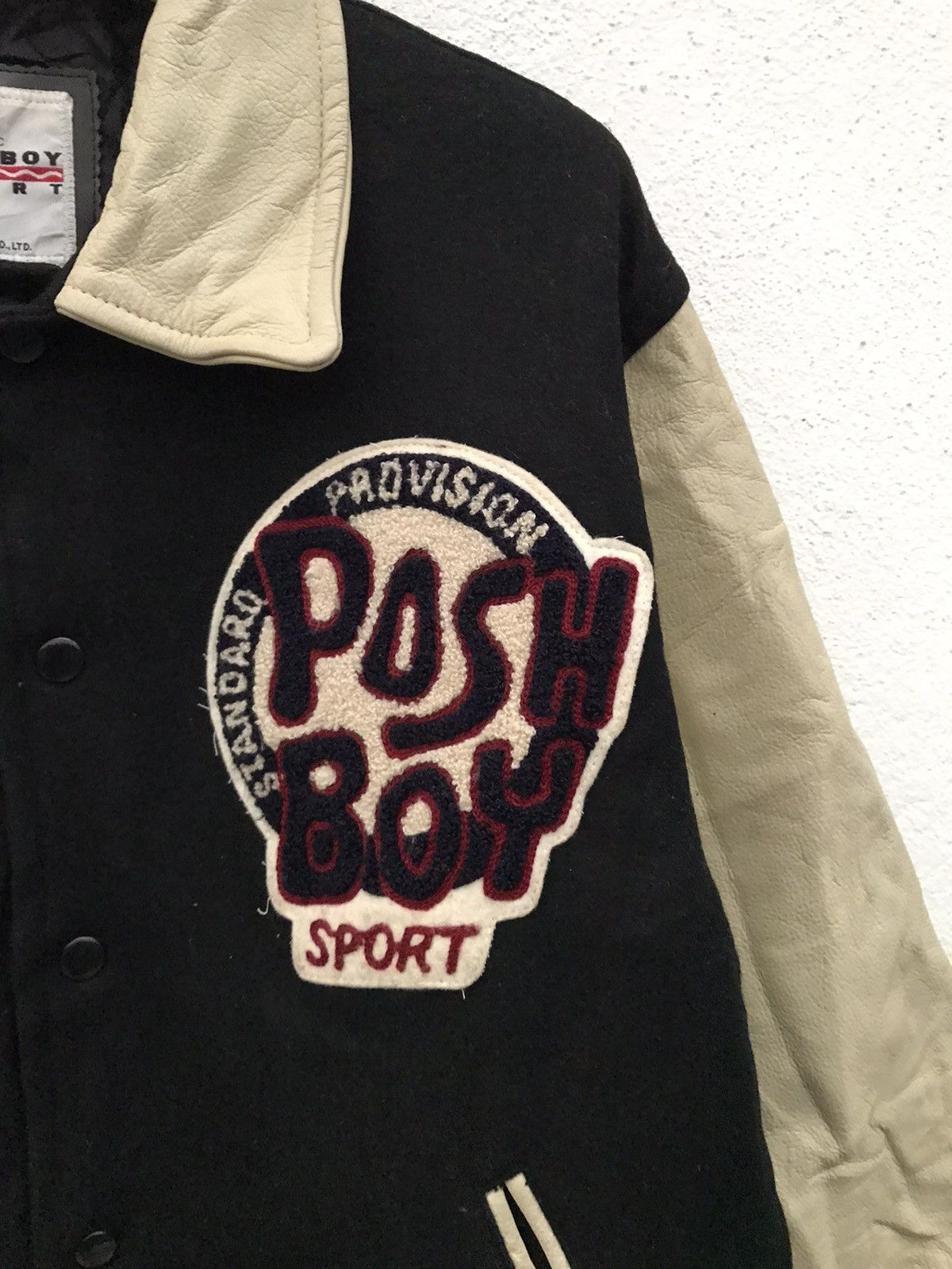 Japanese Brand Vintage Posh Boy Sport Varsity Jackets Size US L / EU 52-54 / 3 - 4 Thumbnail