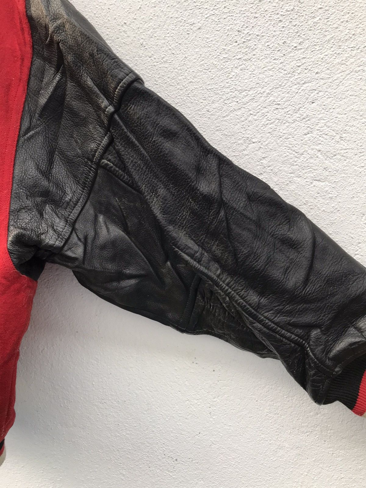 Japanese Brand × Sports Specialties Vintage Varsity Posh Boy Leather Embroidered Size US S / EU 44-46 / 1 - 8 Thumbnail