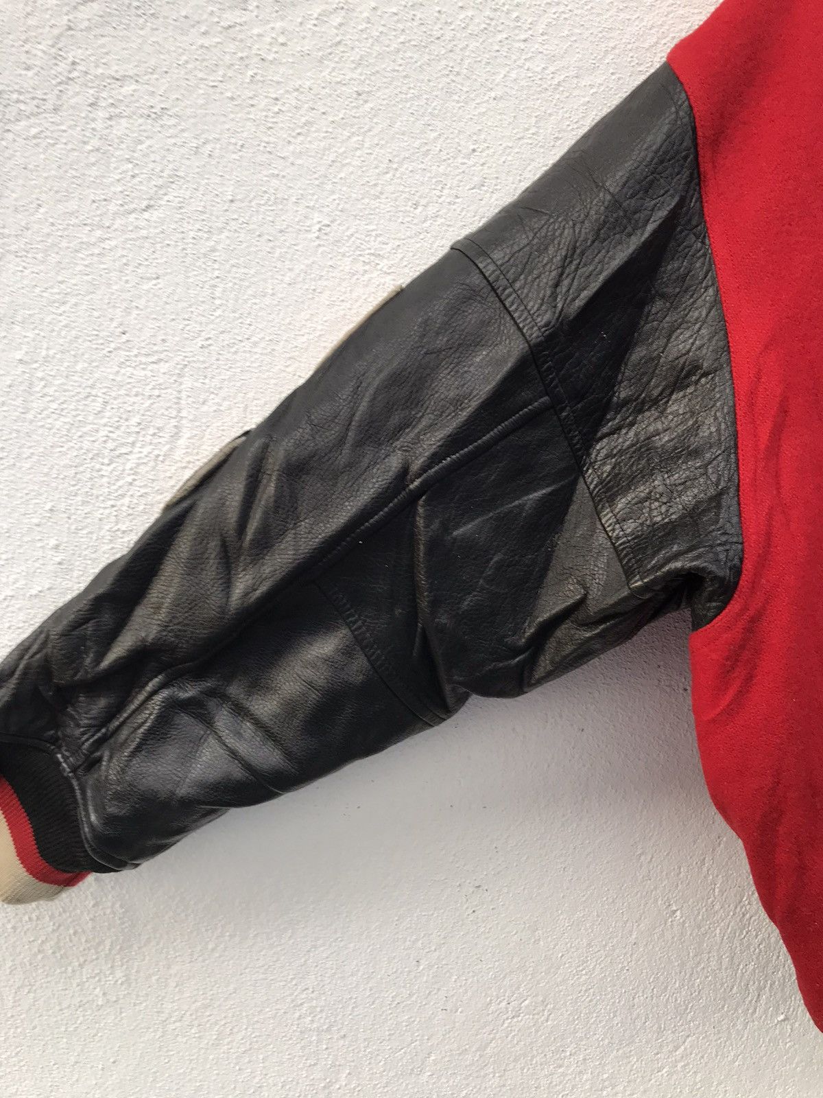 Japanese Brand × Sports Specialties Vintage Varsity Posh Boy Leather Embroidered Size US S / EU 44-46 / 1 - 7 Thumbnail