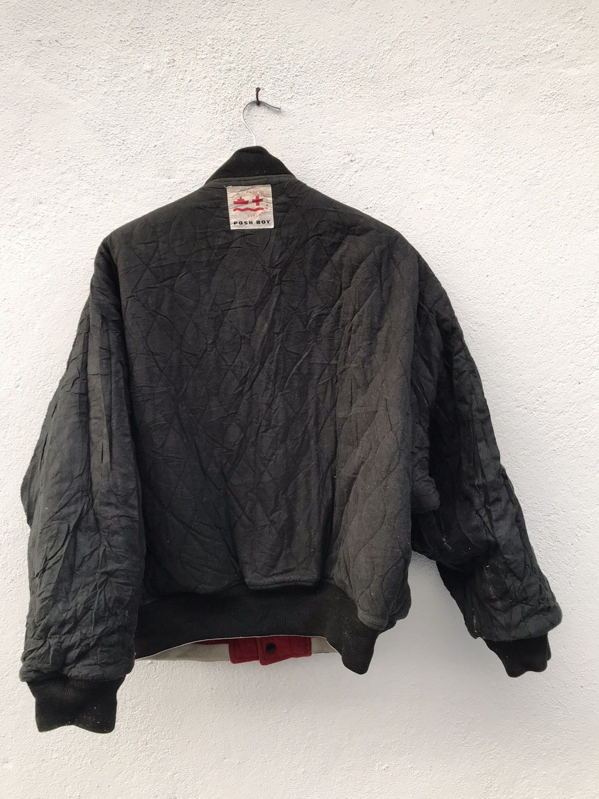 Japanese Brand × Sports Specialties Vintage Varsity Posh Boy Leather Embroidered Size US S / EU 44-46 / 1 - 18 Thumbnail
