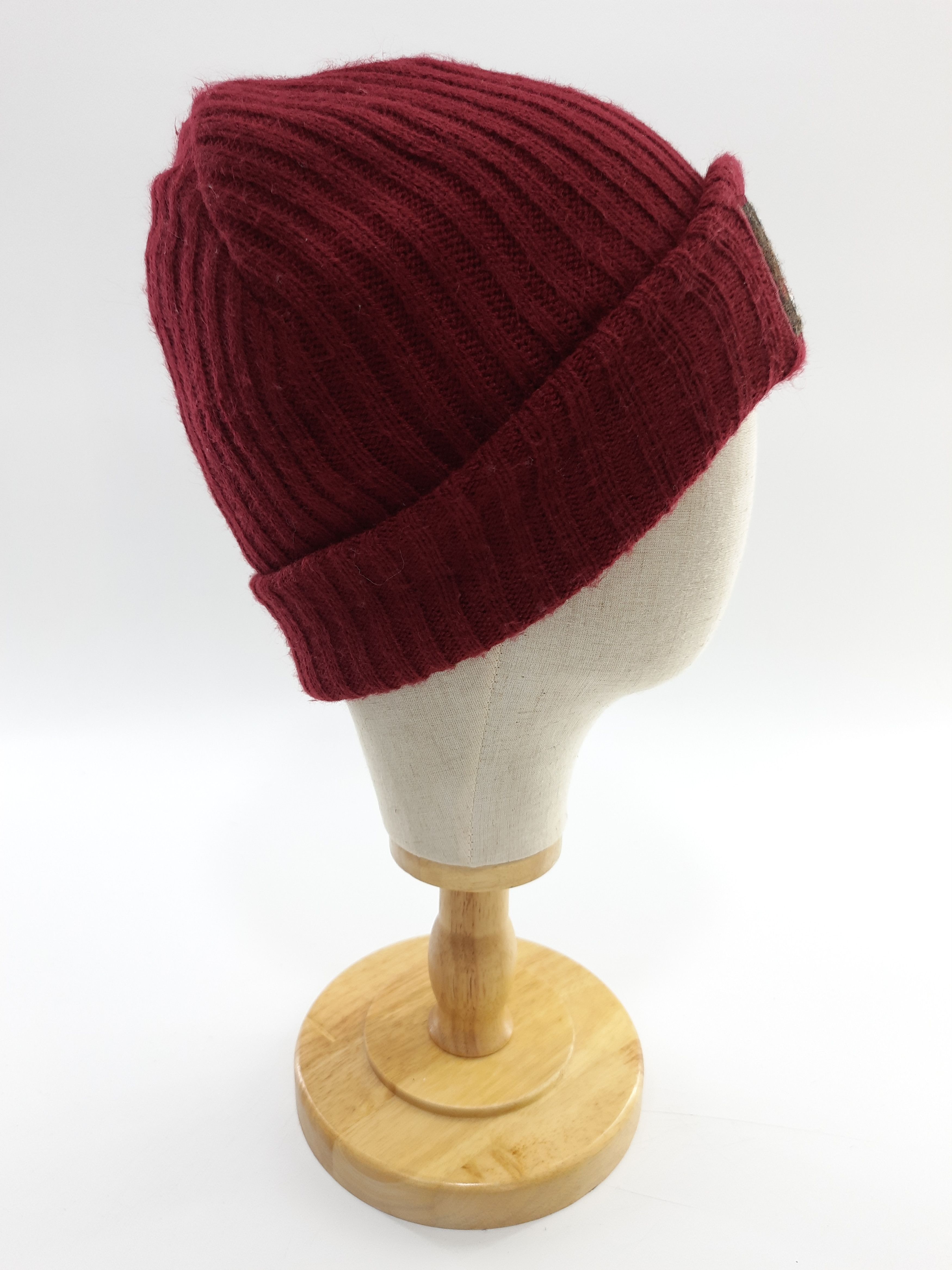 Harris Tweed × Vintage Harris Tweed Beanie/Snowcap/Cap/Hat = BN38 Size ONE SIZE - 5 Thumbnail