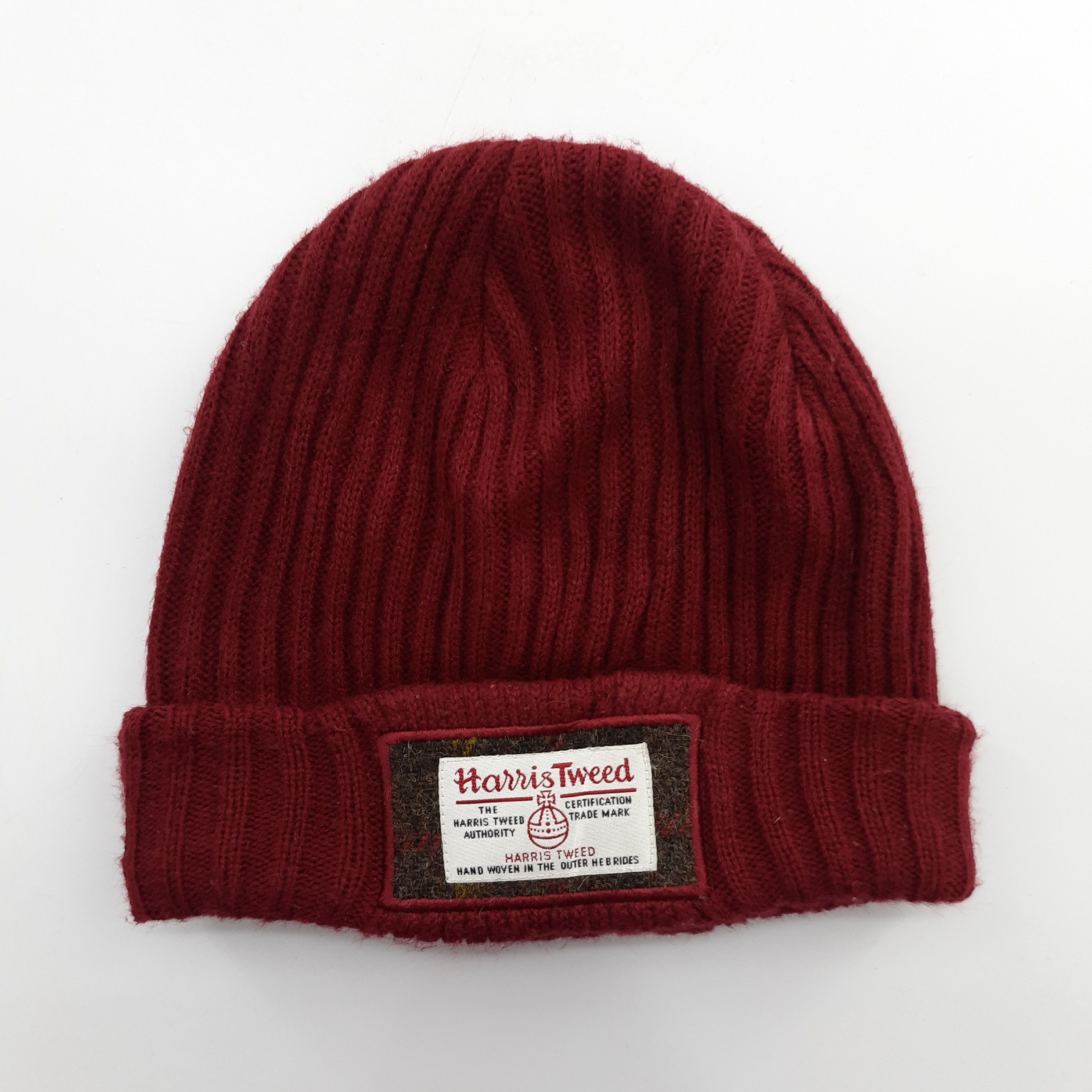 Harris Tweed × Vintage Harris Tweed Beanie/Snowcap/Cap/Hat = BN38 Size ONE SIZE - 6 Thumbnail