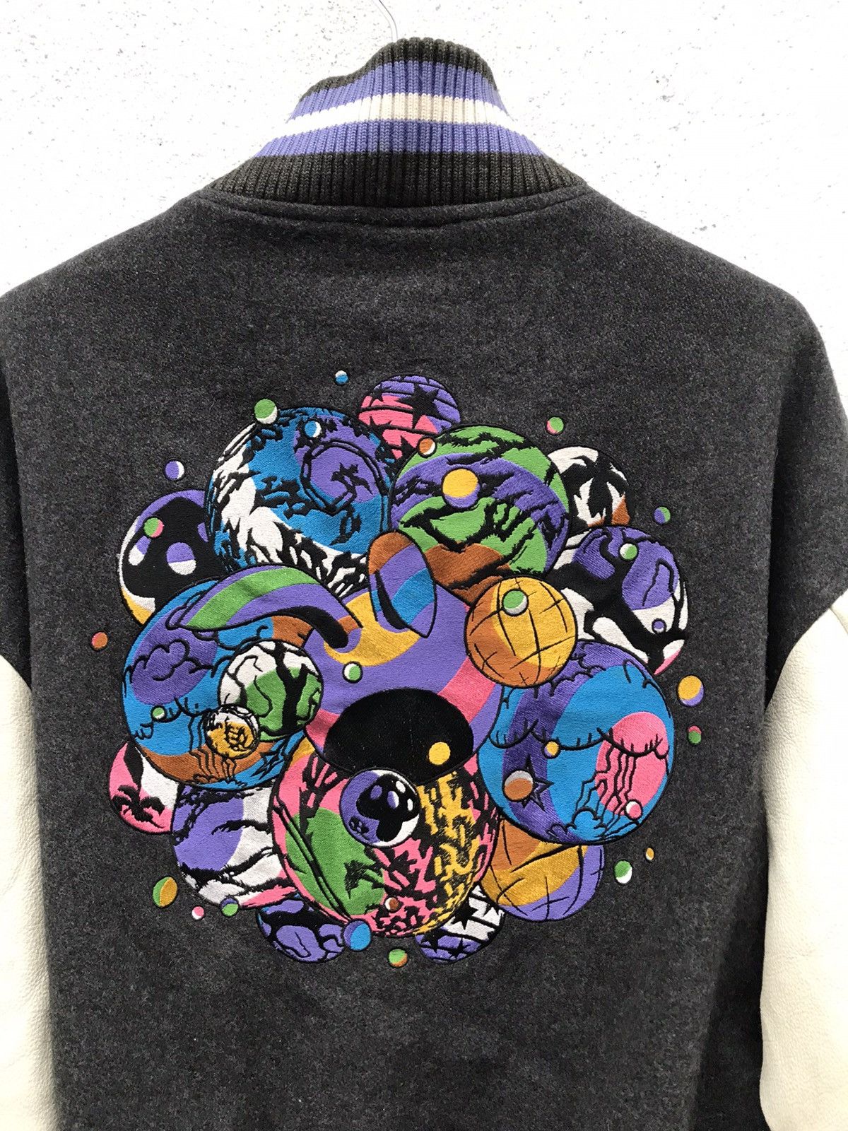 Japanese Brand The Fall Winter Pop Art Wool Varsity Jackets Size US M / EU 48-50 / 2 - 1 Thumbnail