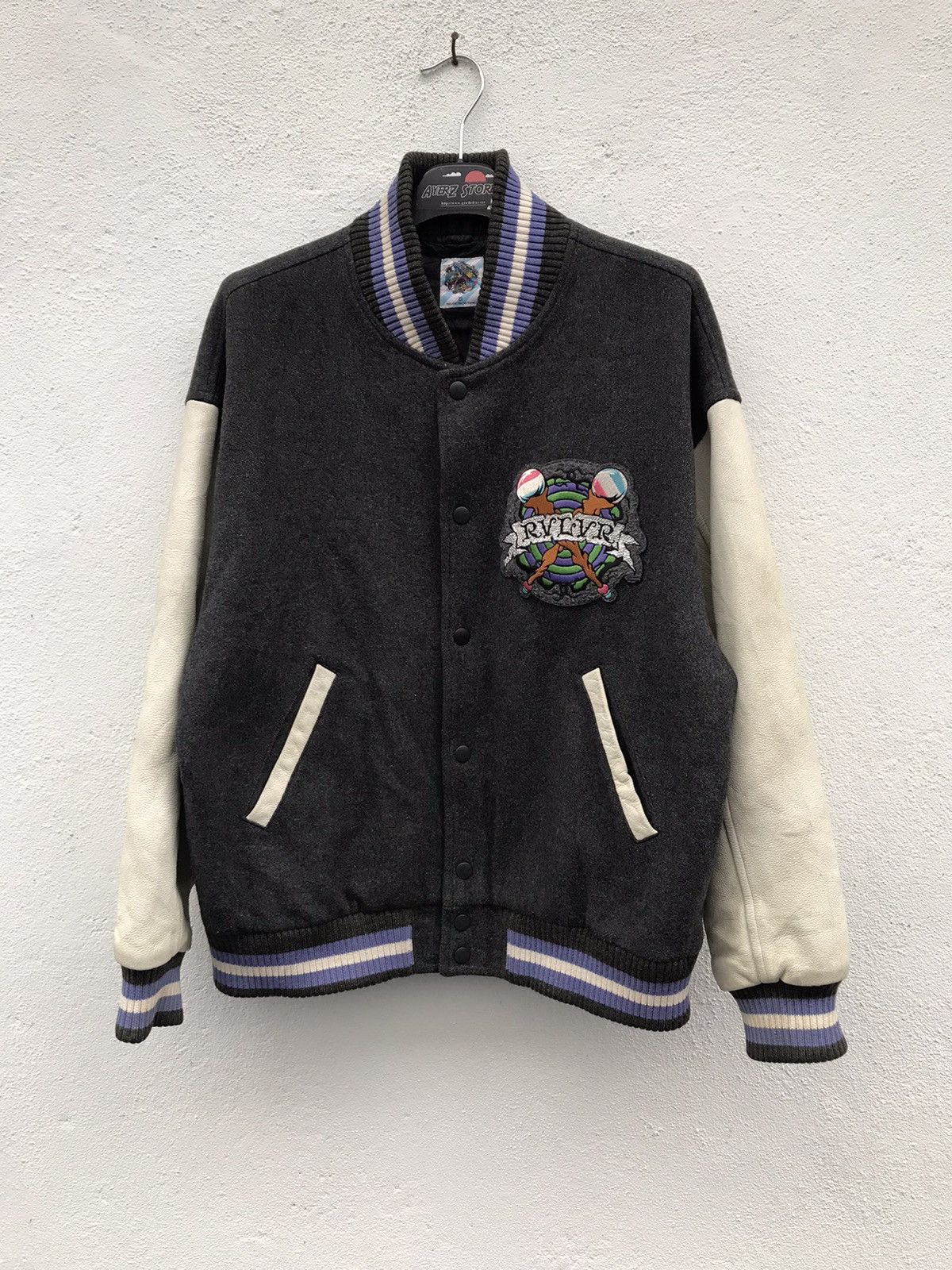 Japanese Brand The Fall Winter Pop Art Wool Varsity Jackets Size US M / EU 48-50 / 2 - 2 Thumbnail