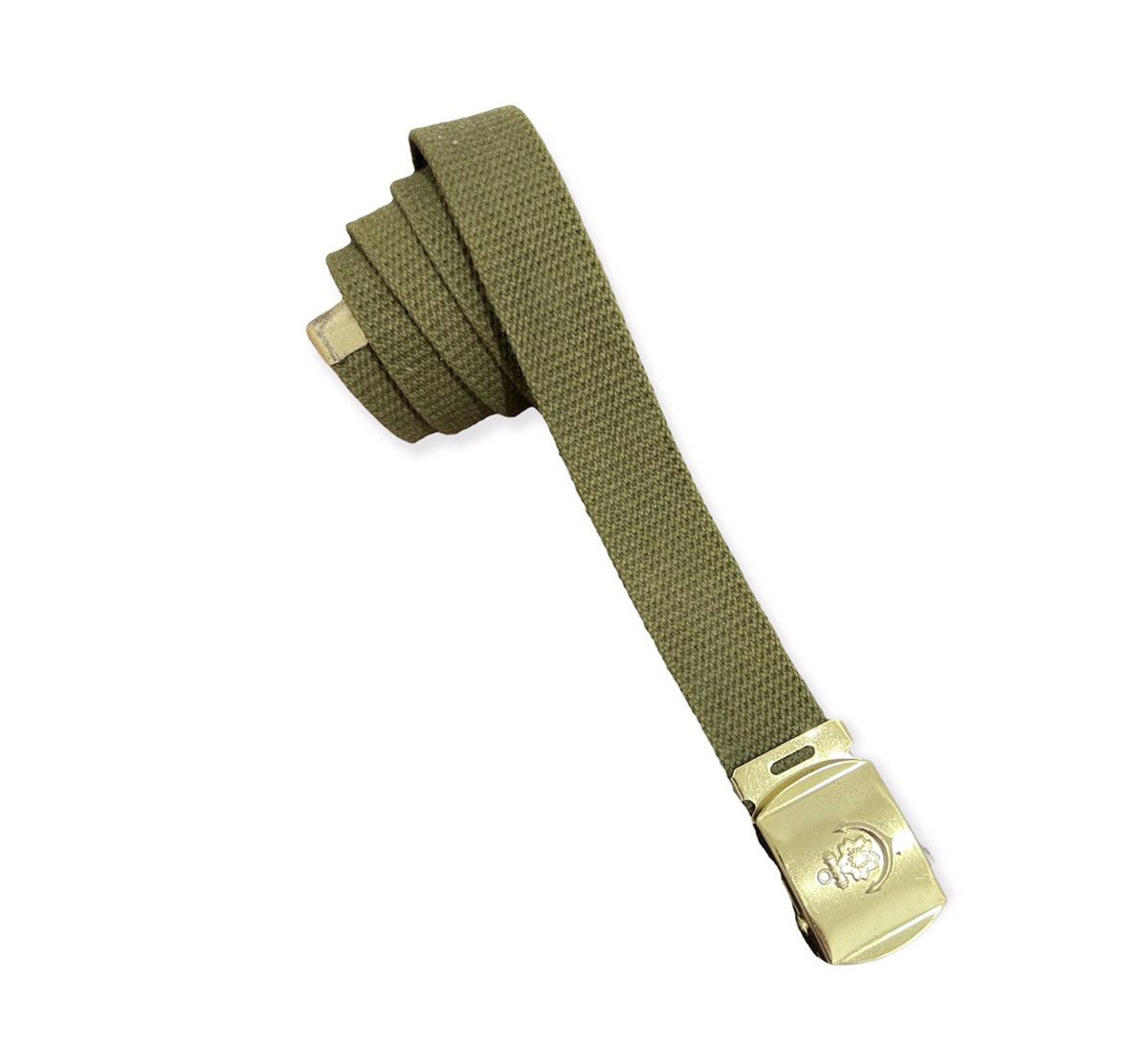 Japanese Brand Military Canvas Buckle Belt Size ONE SIZE - 1 Thumbnail