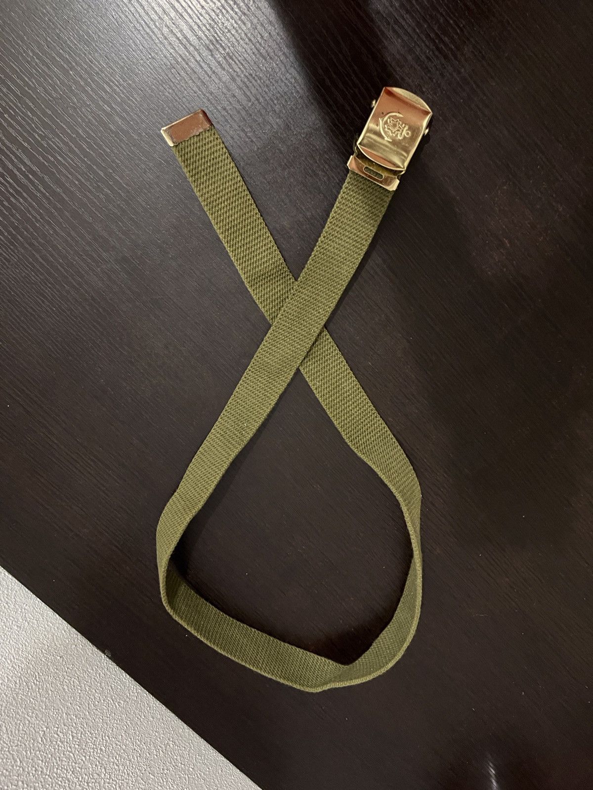 Japanese Brand Military Canvas Buckle Belt Size ONE SIZE - 10 Thumbnail