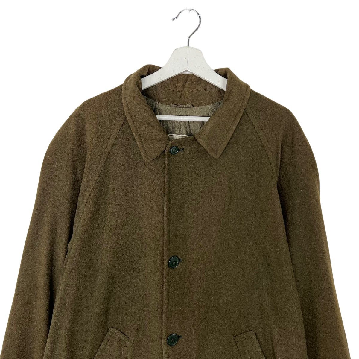 Ermenegildo Zegna 💥 ERMENEGILDO ZEGNA SOFT WOOL CASHMERE OVERCOAT MADE IN ITLY Size US M / EU 48-50 / 2 - 2 Thumbnail