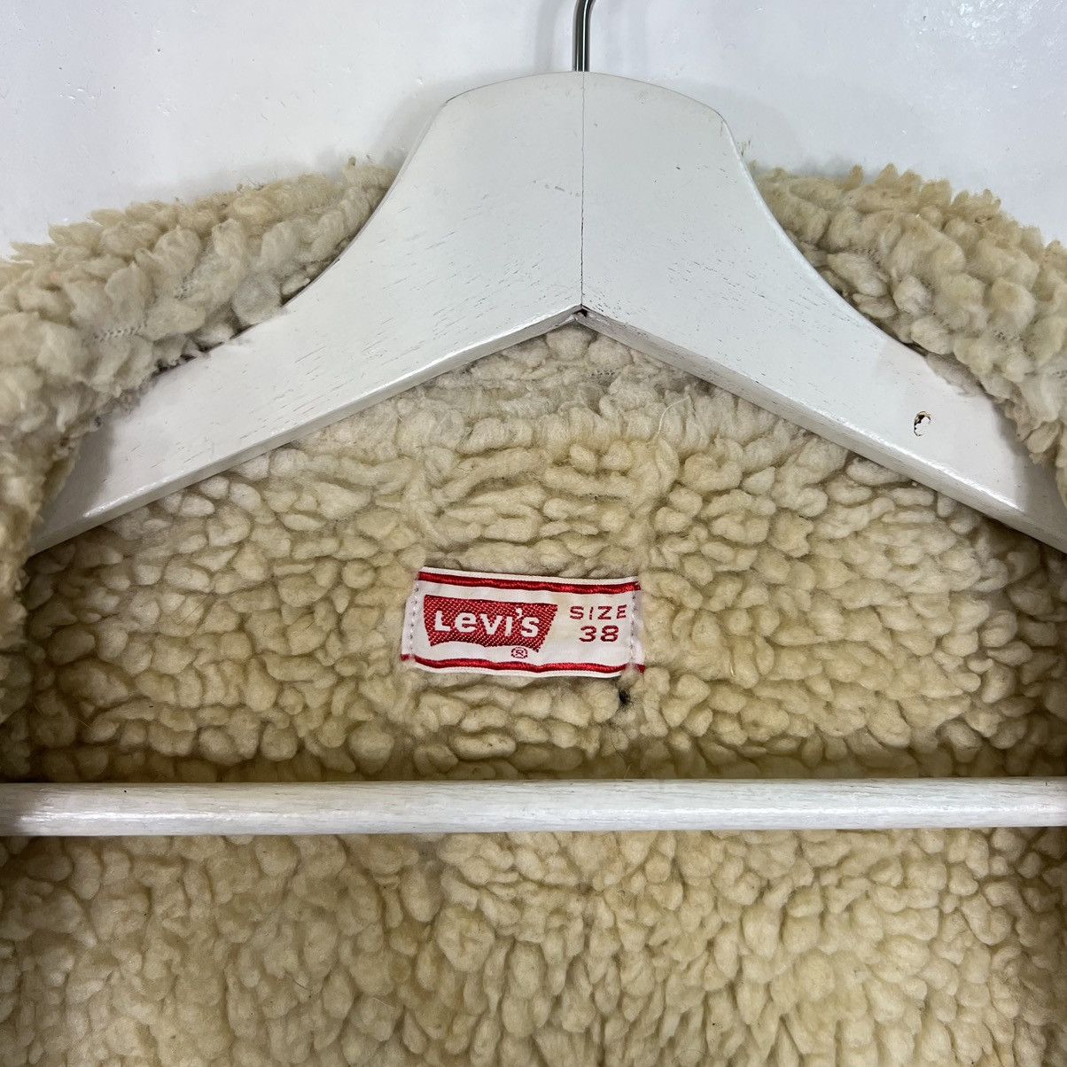 Levi's 💥 VINTAGE 70s LEVIS CORDUROY SHERPA LINER TRUCKER JACKET Size US M / EU 48-50 / 2 - 11 Thumbnail
