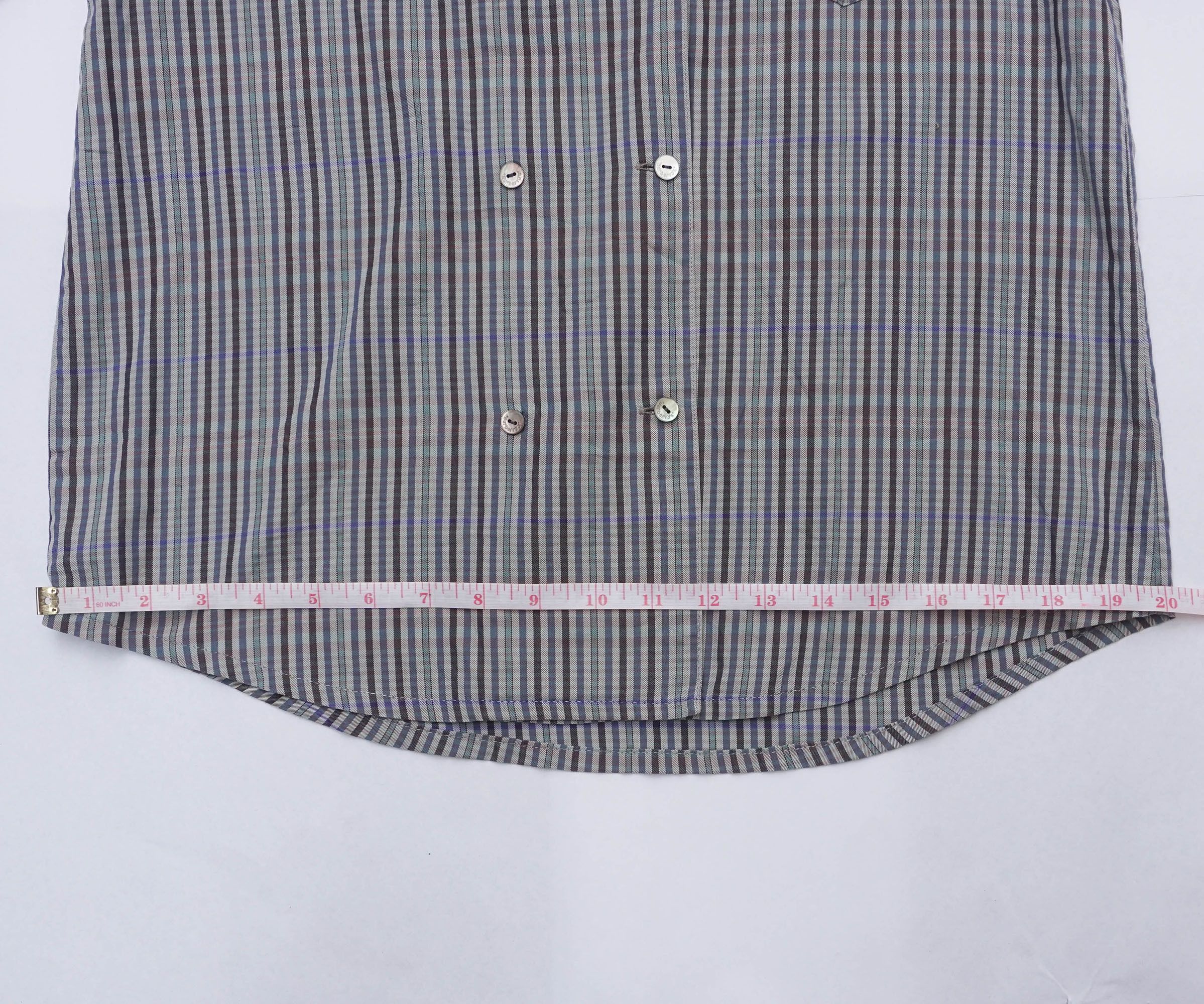 Burberry BURBERRYS Tartan Checkered Button-up Short Sleeves Blouse Size M / US 6-8 / IT 42-44 - 11 Thumbnail