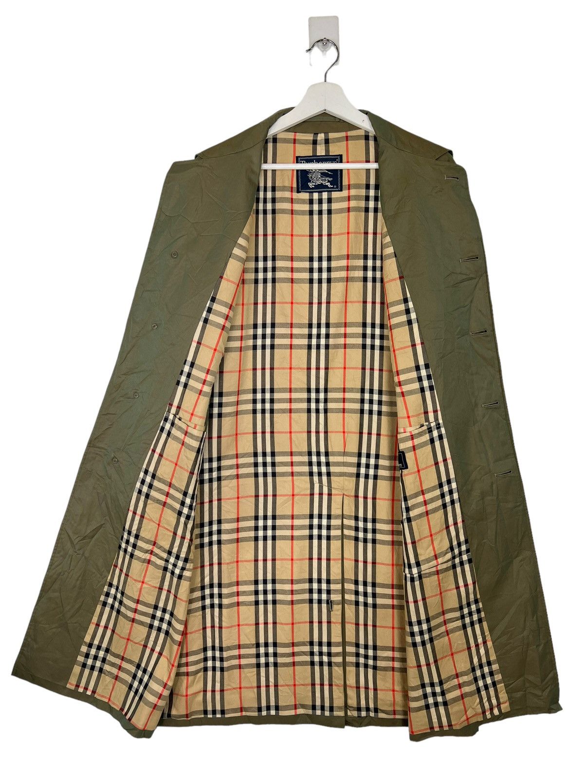 Burberry 💥 BURBERRYS NOVA CHECK LINER TRENCH COAT Size US M / EU 48-50 / 2 - 5 Thumbnail