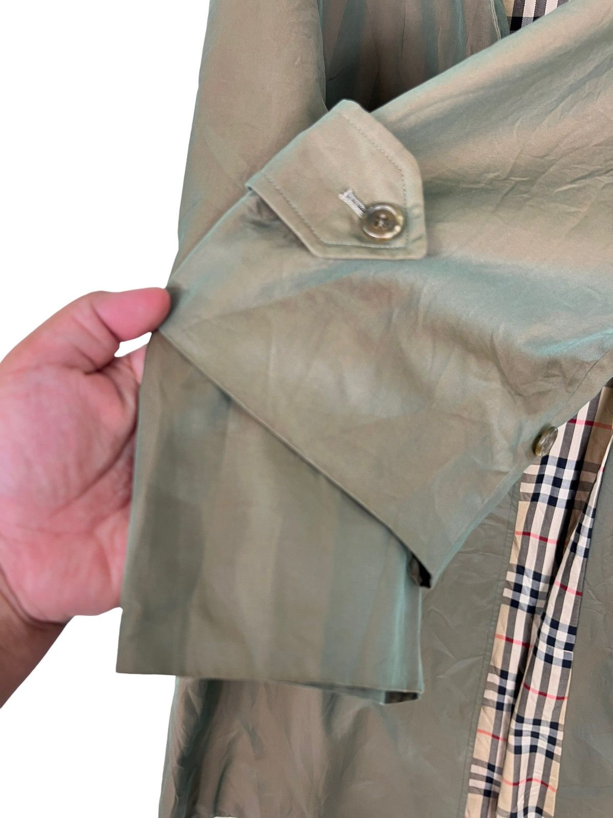 Burberry 💥 BURBERRYS NOVA CHECK LINER TRENCH COAT Size US M / EU 48-50 / 2 - 7 Thumbnail