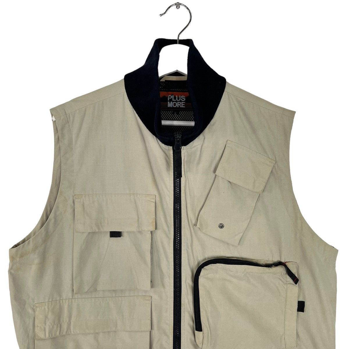 Japanese Brand 💥 PLUS MONE CAMERAMAN GARCO VEST Size US L / EU 52-54 / 3 - 4 Thumbnail