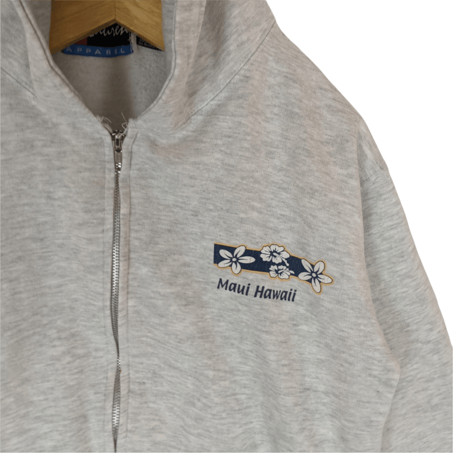 Japanese Brand JOHN LAUREN Maui Hawaii Zipper Hoodie Size XL / US 12-14 / IT 48-50 - 5 Thumbnail