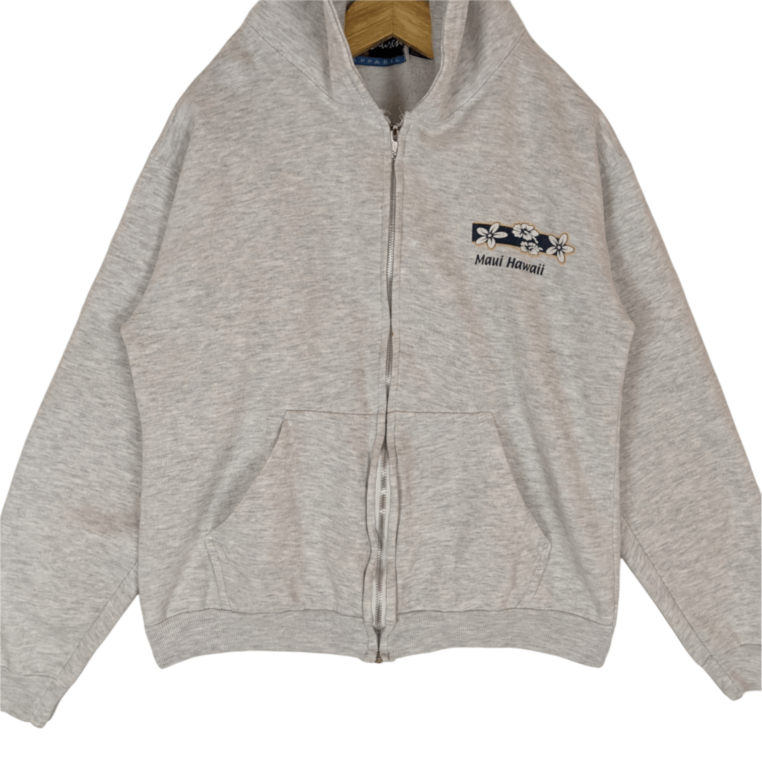 Japanese Brand JOHN LAUREN Maui Hawaii Zipper Hoodie Size XL / US 12-14 / IT 48-50 - 2 Thumbnail