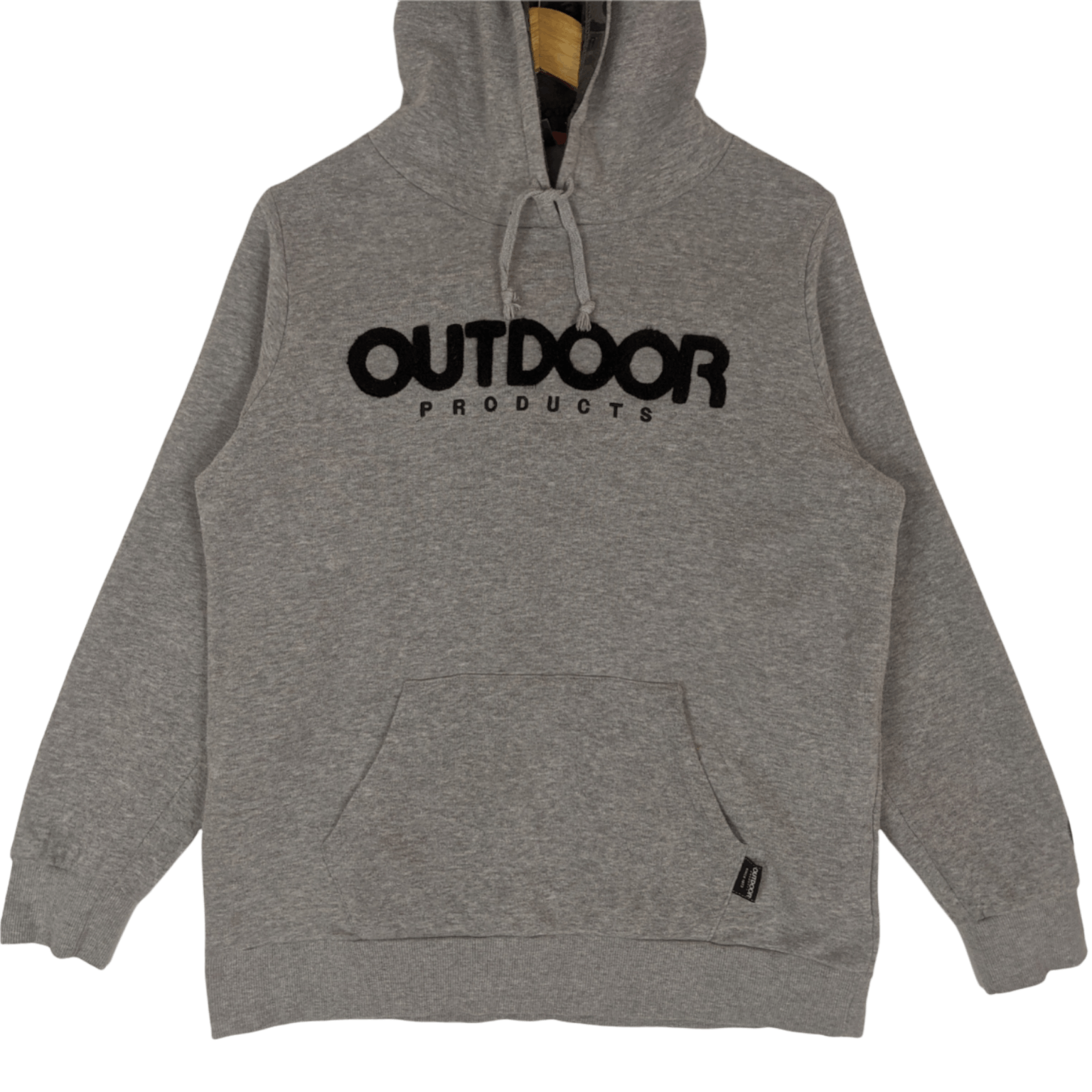 Japanese Brand OUTDOOR Big Spell Out Logo Hoodie Jumper Sweatshirt Size US L / EU 52-54 / 3 - 2 Thumbnail