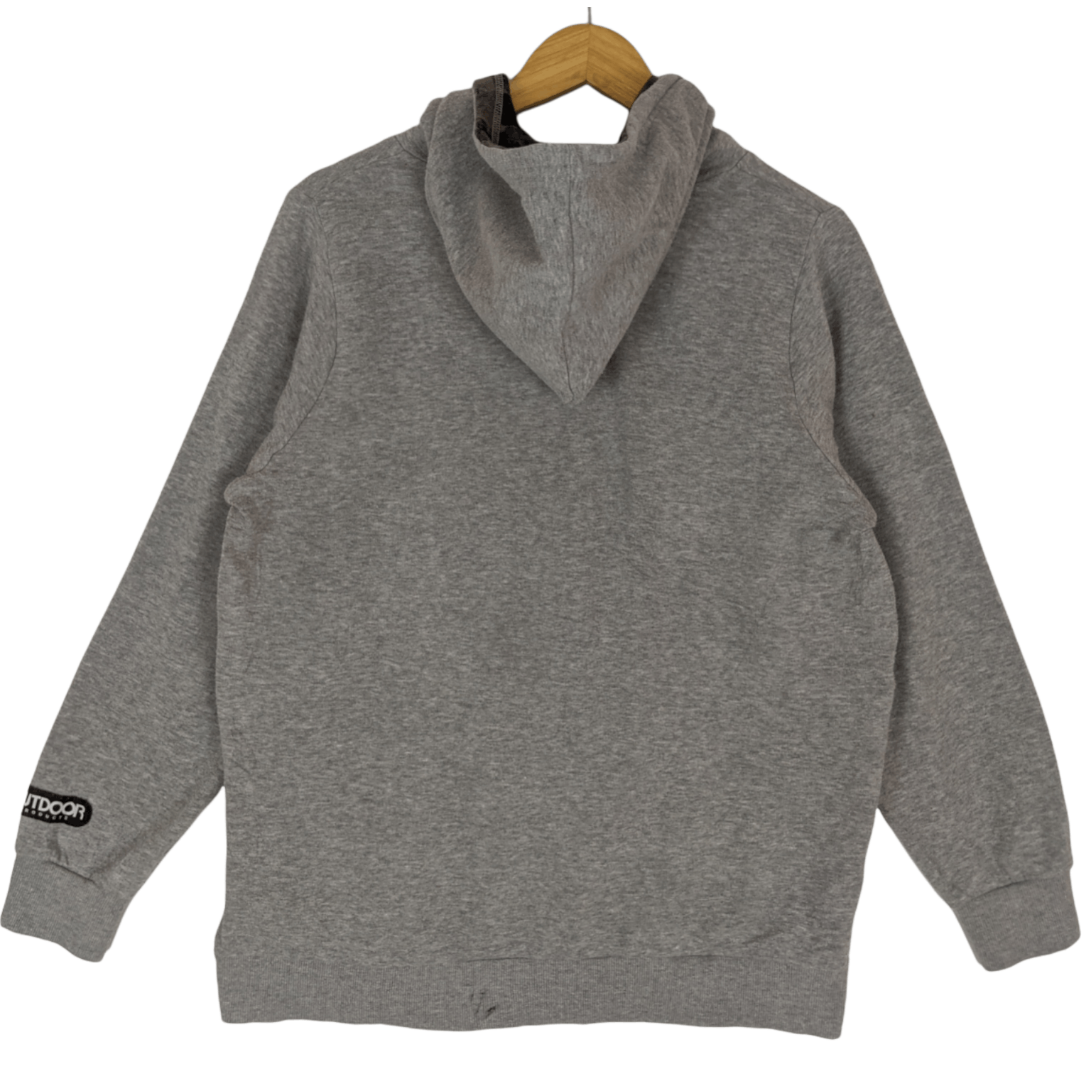 Japanese Brand OUTDOOR Big Spell Out Logo Hoodie Jumper Sweatshirt Size US L / EU 52-54 / 3 - 7 Thumbnail