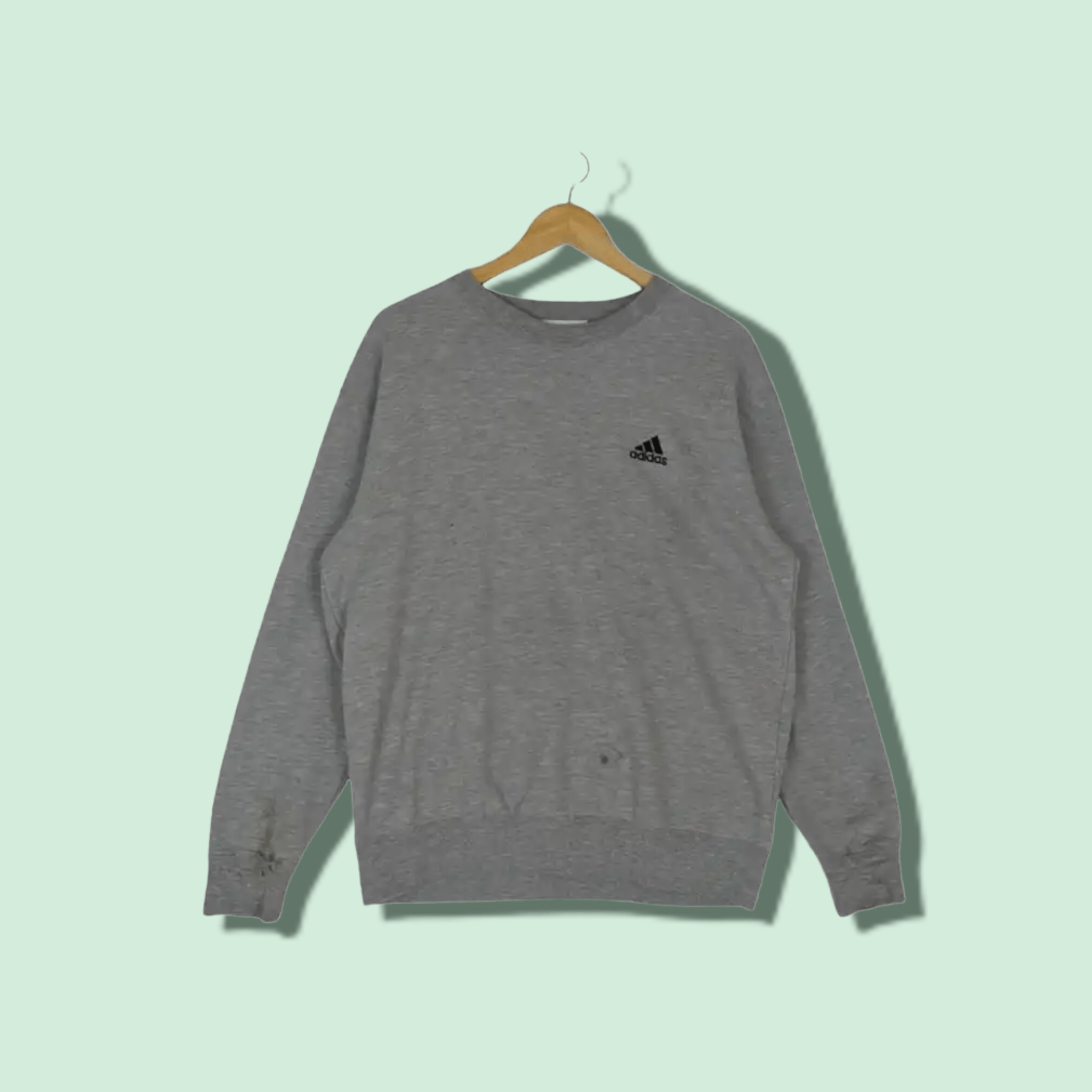 Adidas 90's ADIDAS Equipment Trefoil Jumper Sweatshirt Size US L / EU 52-54 / 3 - 1 Thumbnail