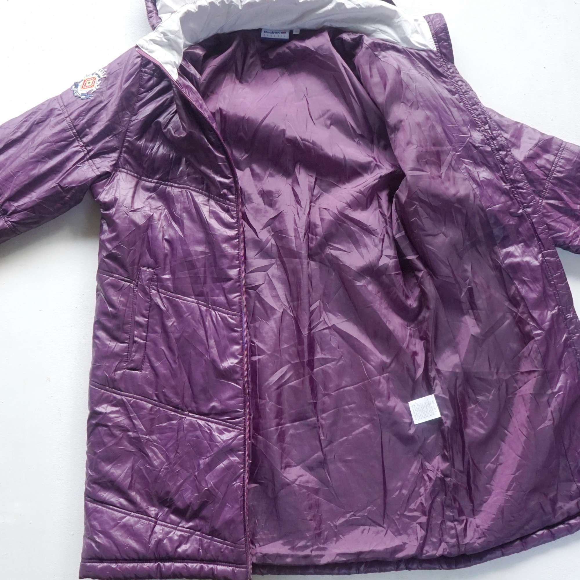 Reebok × Vintage REEBOK Classic Hooded Long Jacket Size US M / EU 48-50 / 2 - 11 Thumbnail