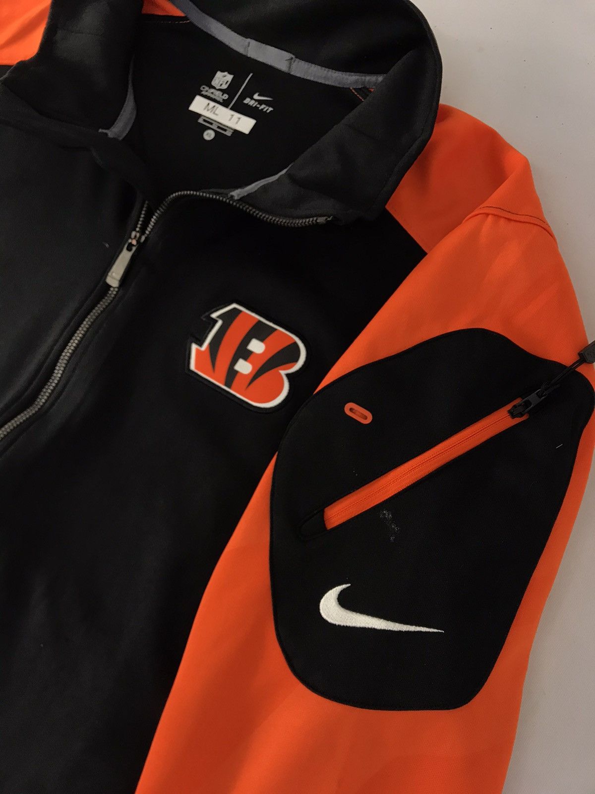 NFL Nike Dri Fit NFL Onfield Bengals Cincinmati Jacket Full Size US XL / EU 56 / 4 - 4 Thumbnail