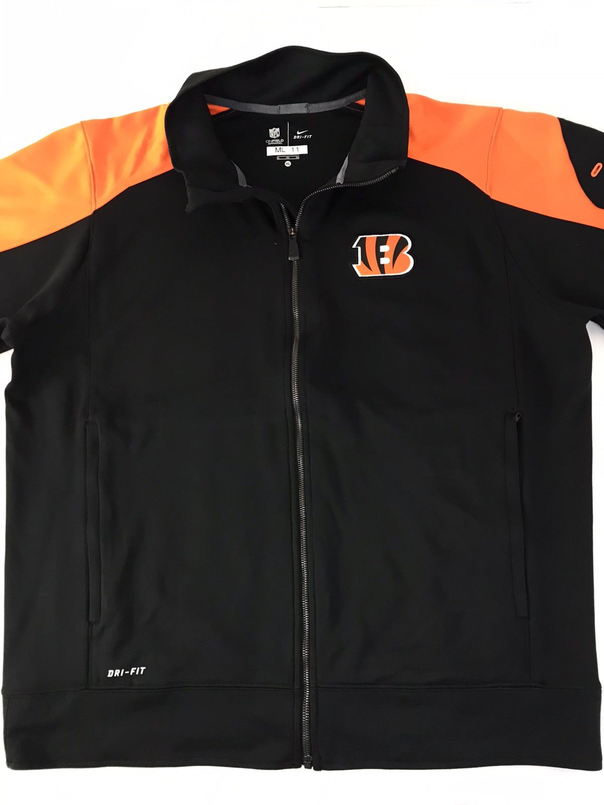 NFL Nike Dri Fit NFL Onfield Bengals Cincinmati Jacket Full Size US XL / EU 56 / 4 - 2 Thumbnail