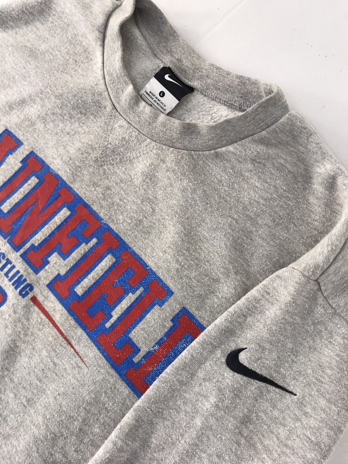 Nike Nike Plainfield Wrestler Red Pride Logo Sweatshirt Pull Over Size US L / EU 52-54 / 3 - 4 Thumbnail