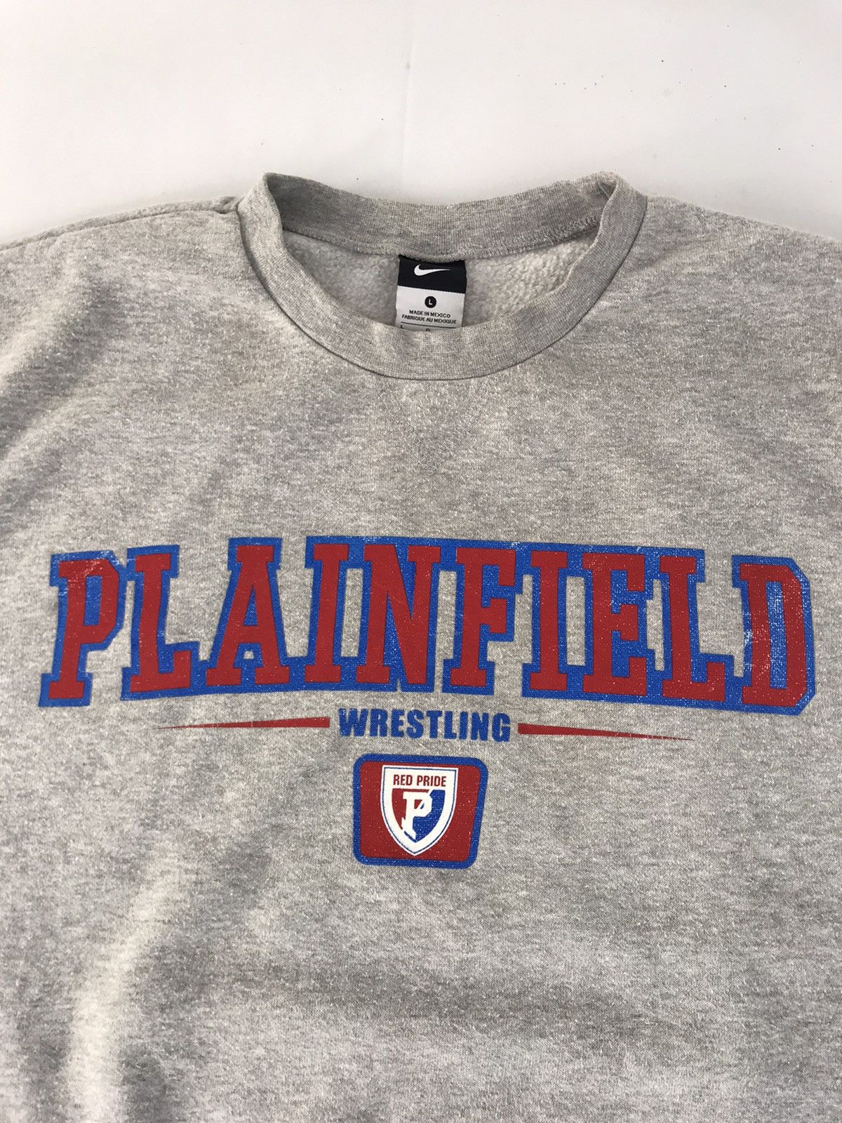 Nike Nike Plainfield Wrestler Red Pride Logo Sweatshirt Pull Over Size US L / EU 52-54 / 3 - 3 Thumbnail