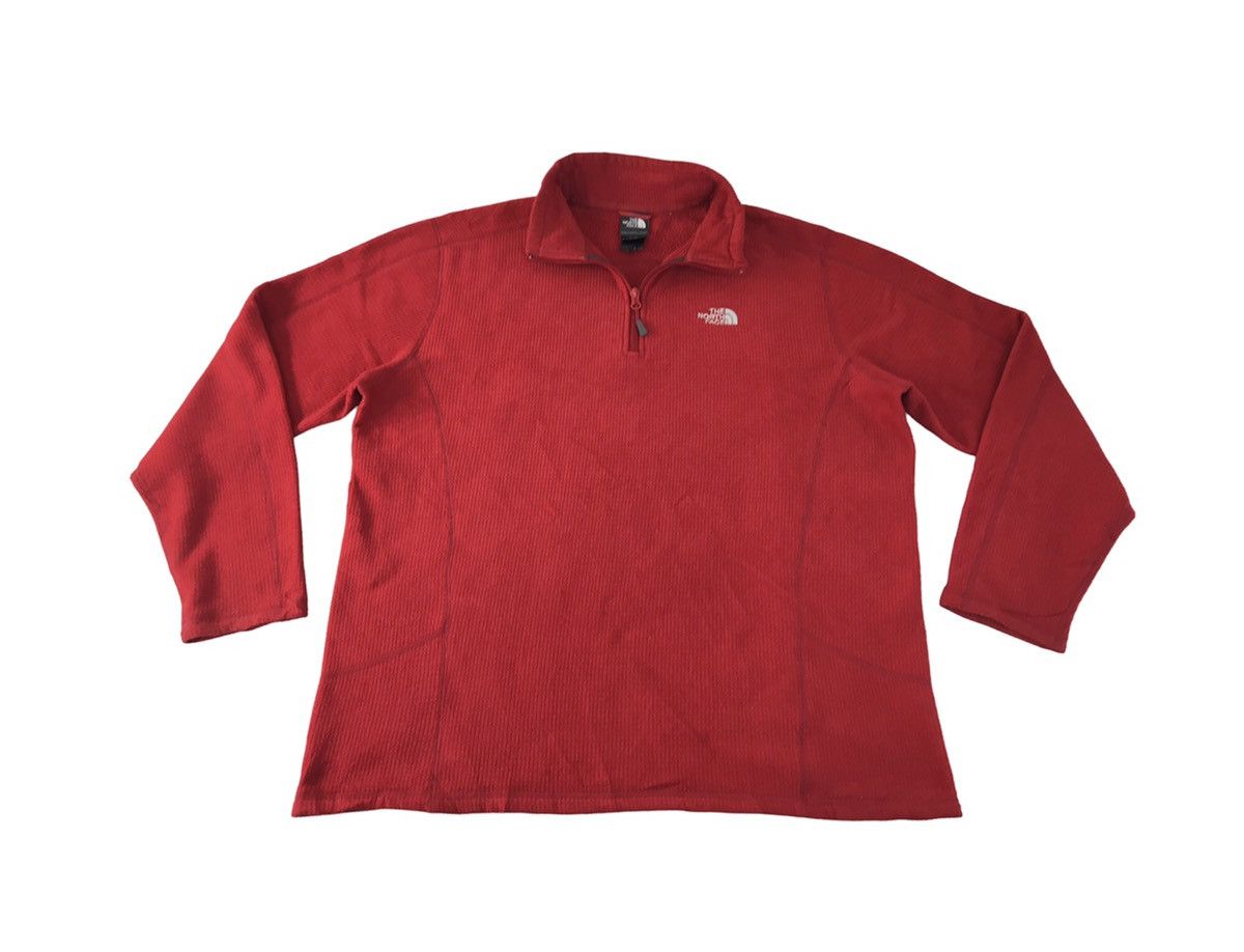 The North Face The North Face Wool Fleece Jacket Half Zip Design Style Size US XL / EU 56 / 4 - 1 Thumbnail