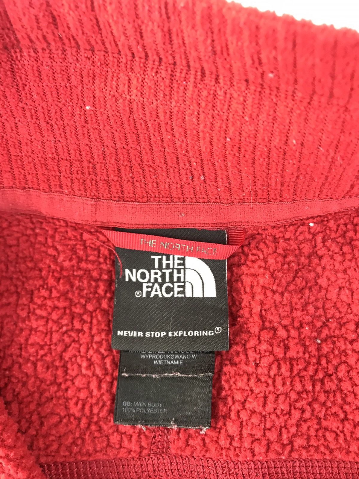 The North Face The North Face Wool Fleece Jacket Half Zip Design Style Size US XL / EU 56 / 4 - 5 Thumbnail