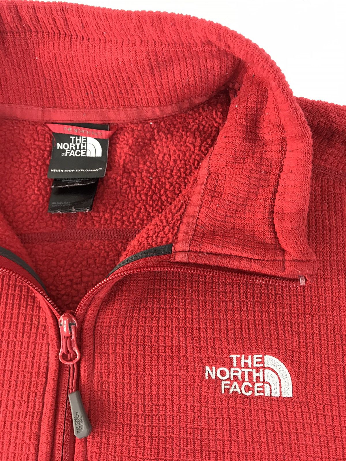 The North Face The North Face Wool Fleece Jacket Half Zip Design Style Size US XL / EU 56 / 4 - 4 Thumbnail