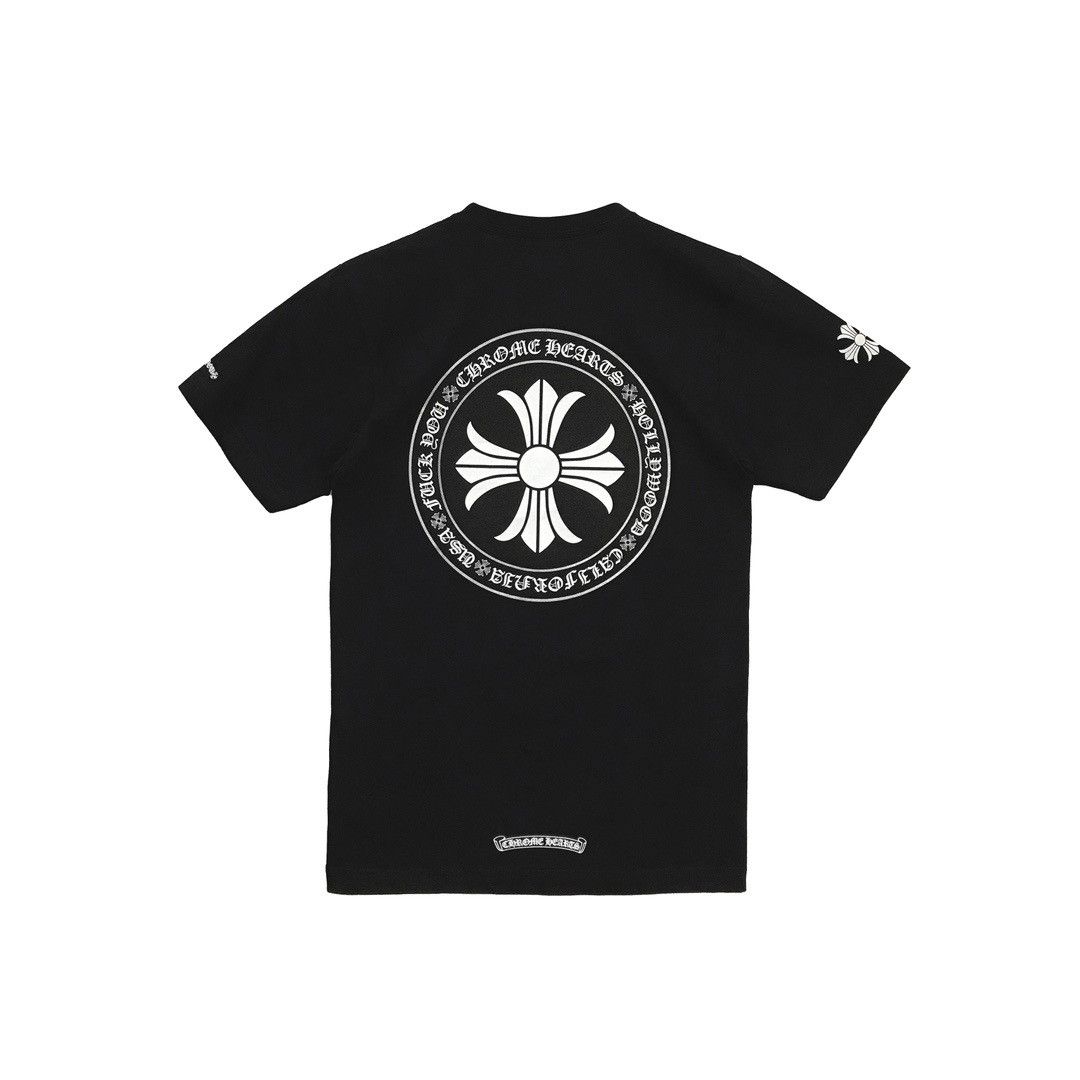 Chrome Hearts Chrome Hearts Hollywood Plus Cross Short Sleeve Tee Size US S / EU 44-46 / 1 - 1 Thumbnail