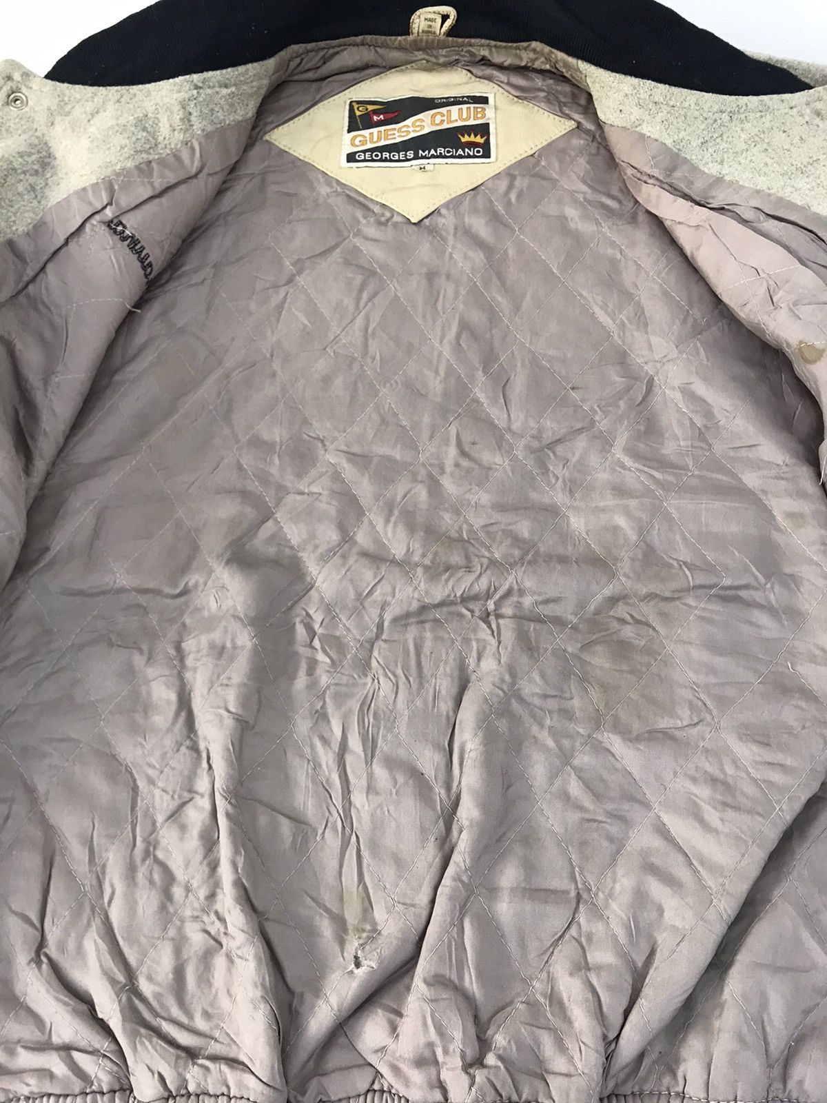 Georges Marciano Varsity Bomber Guess Club Georges Marciano Embroidery Logo Size US M / EU 48-50 / 2 - 7 Thumbnail