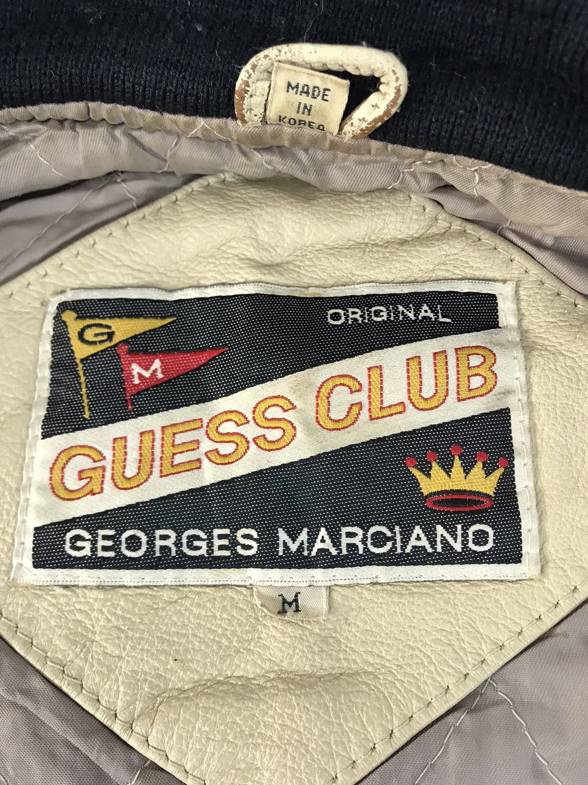 Georges Marciano Varsity Bomber Guess Club Georges Marciano Embroidery Logo Size US M / EU 48-50 / 2 - 8 Thumbnail
