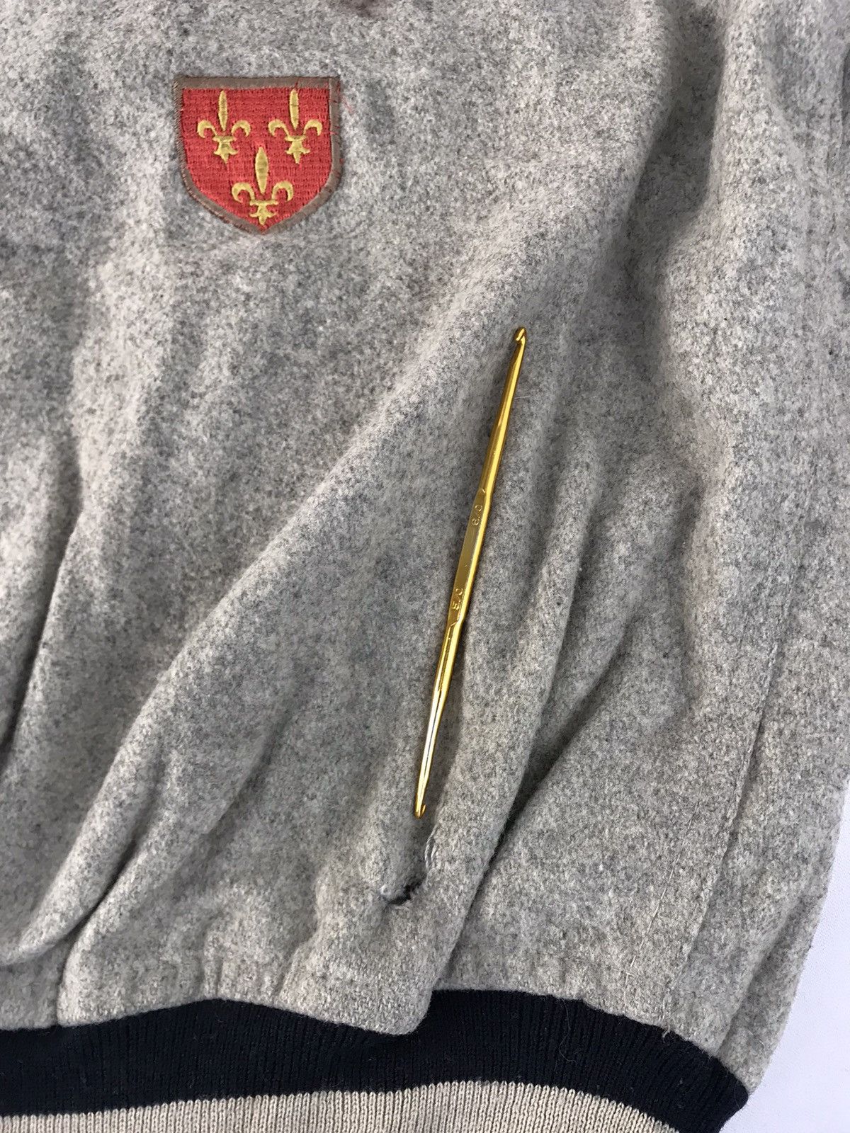 Georges Marciano Varsity Bomber Guess Club Georges Marciano Embroidery Logo Size US M / EU 48-50 / 2 - 15 Thumbnail