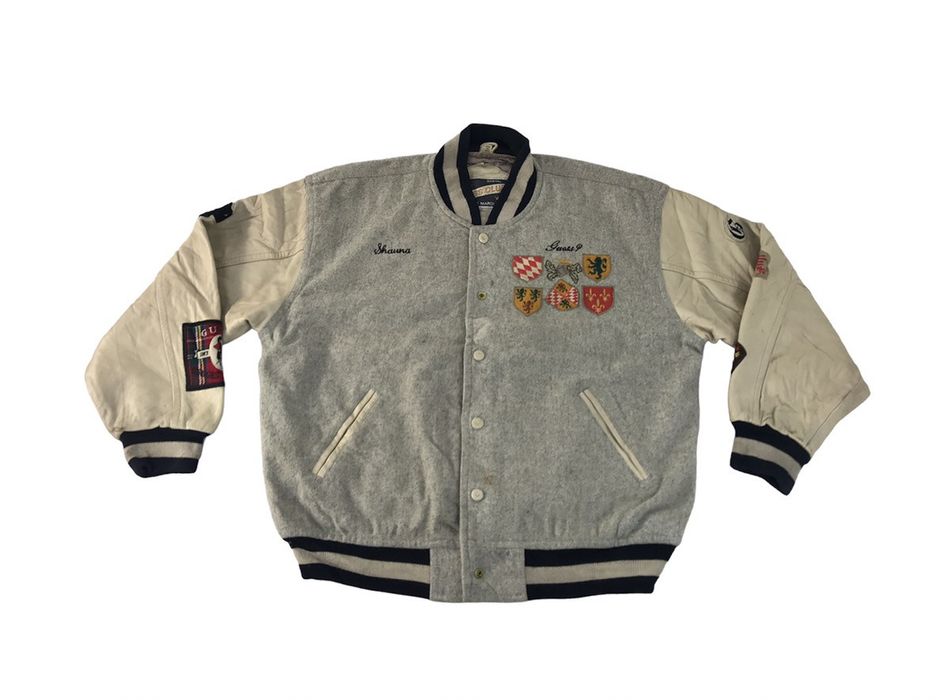 Georges Marciano Varsity Bomber Guess Club Georges Marciano