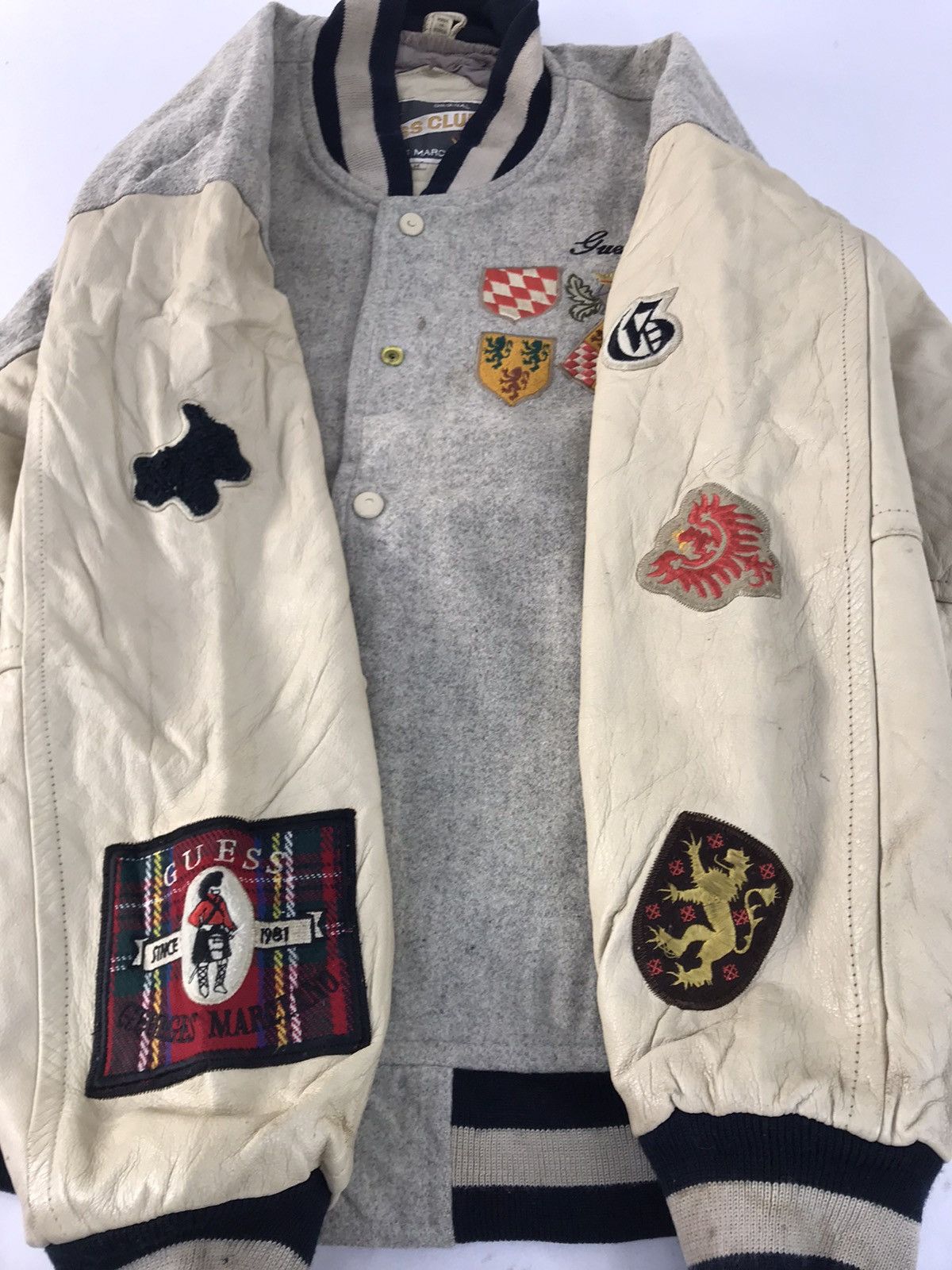 Georges Marciano Varsity Bomber Guess Club Georges Marciano Embroidery Logo Size US M / EU 48-50 / 2 - 5 Thumbnail