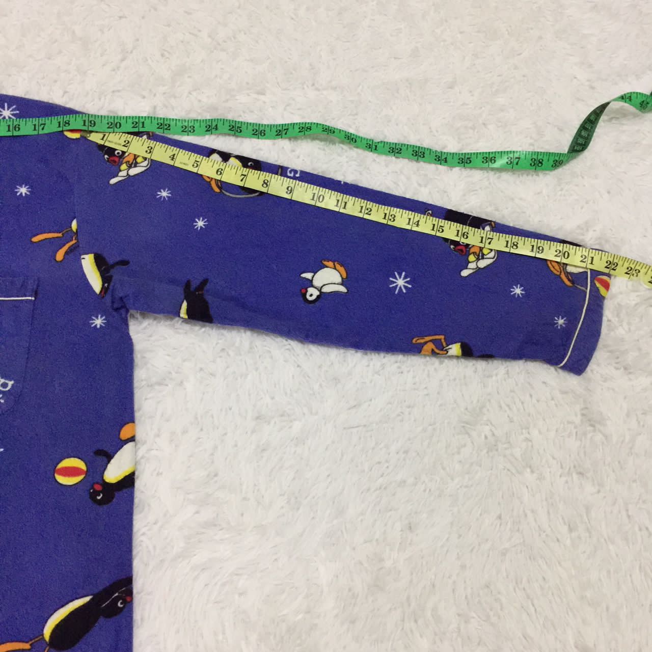 Anime × Japanese Brand Pingu cartoon printed button up sleepwear like shirt Size US M / EU 48-50 / 2 - 8 Thumbnail