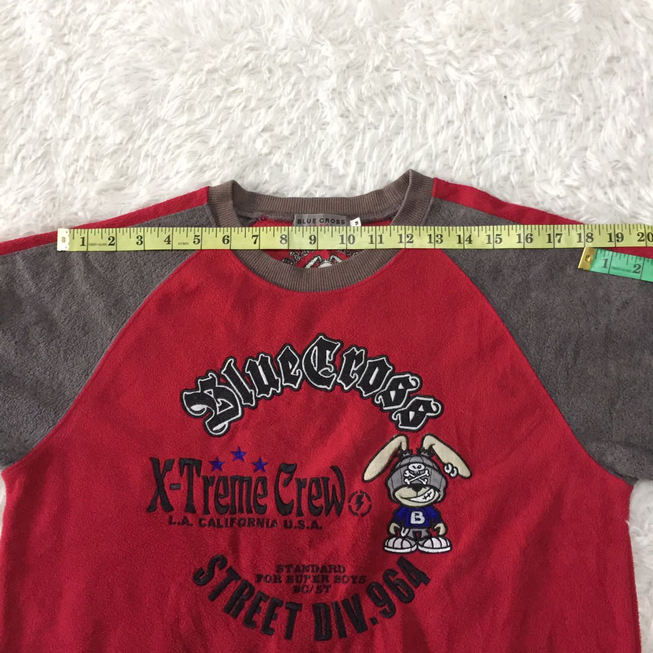 Japanese Brand Blue Cross LA California Sweatshirt Size US M / EU 48-50 / 2 - 8 Thumbnail