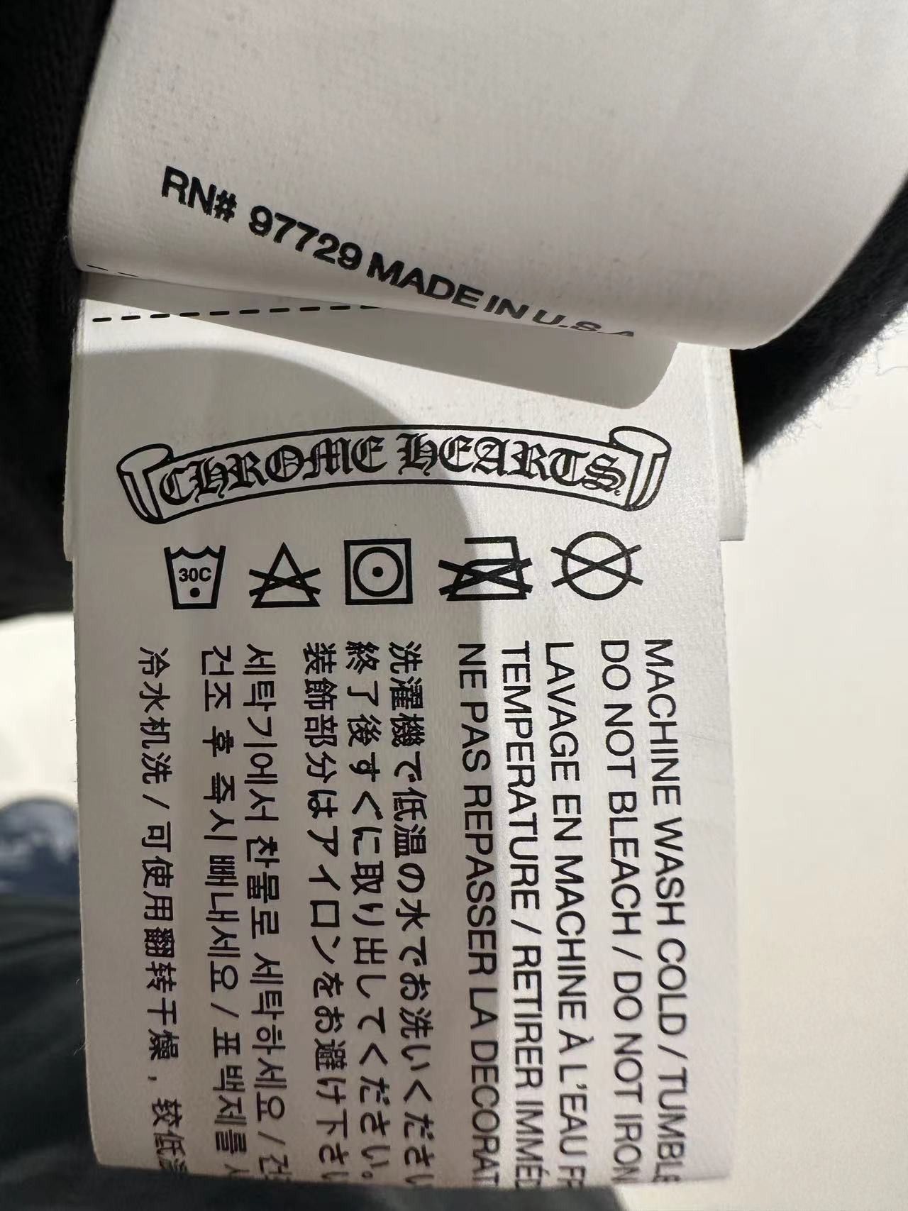 Chrome Hearts Chrome Hearts Las Vegas Exclusive Logo Tee Size US S / EU 44-46 / 1 - 5 Thumbnail