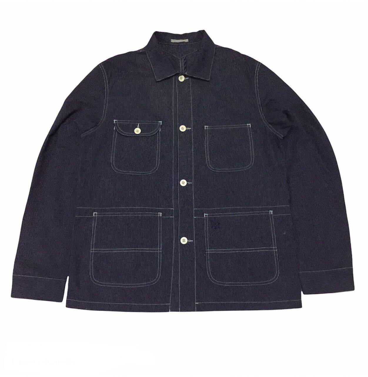 Japanese Brand Navy T.I for Men Jacket Size US XXL / EU 58 / 5 - 1 Thumbnail