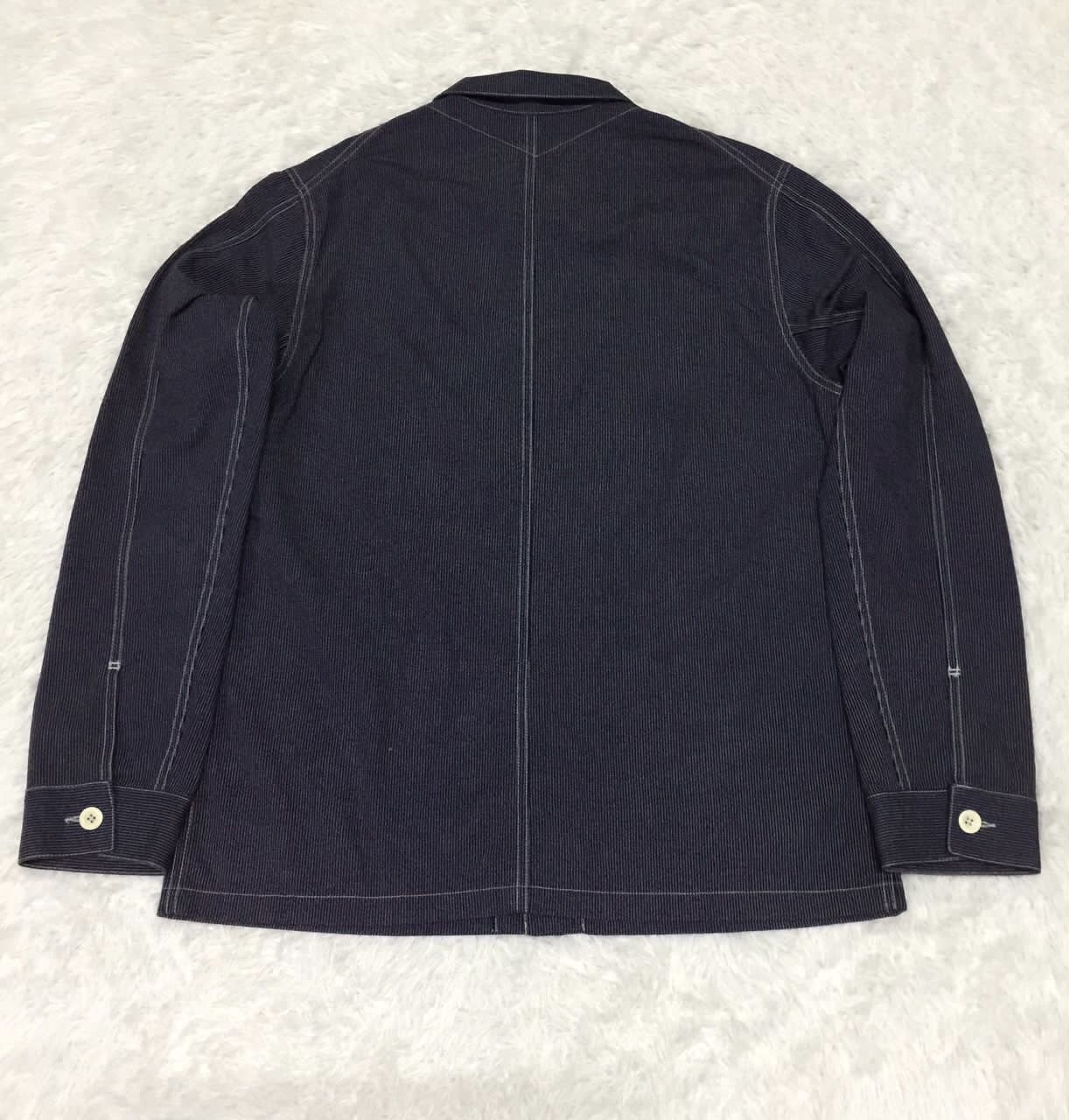 Japanese Brand Navy T.I for Men Jacket Size US XXL / EU 58 / 5 - 2 Thumbnail