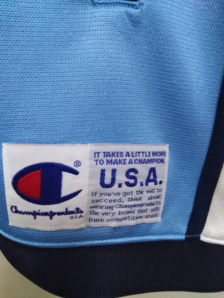Champion Vintage Big Logo Colourblock Champion Sweater Size US XL / EU 56 / 4 - 11 Thumbnail